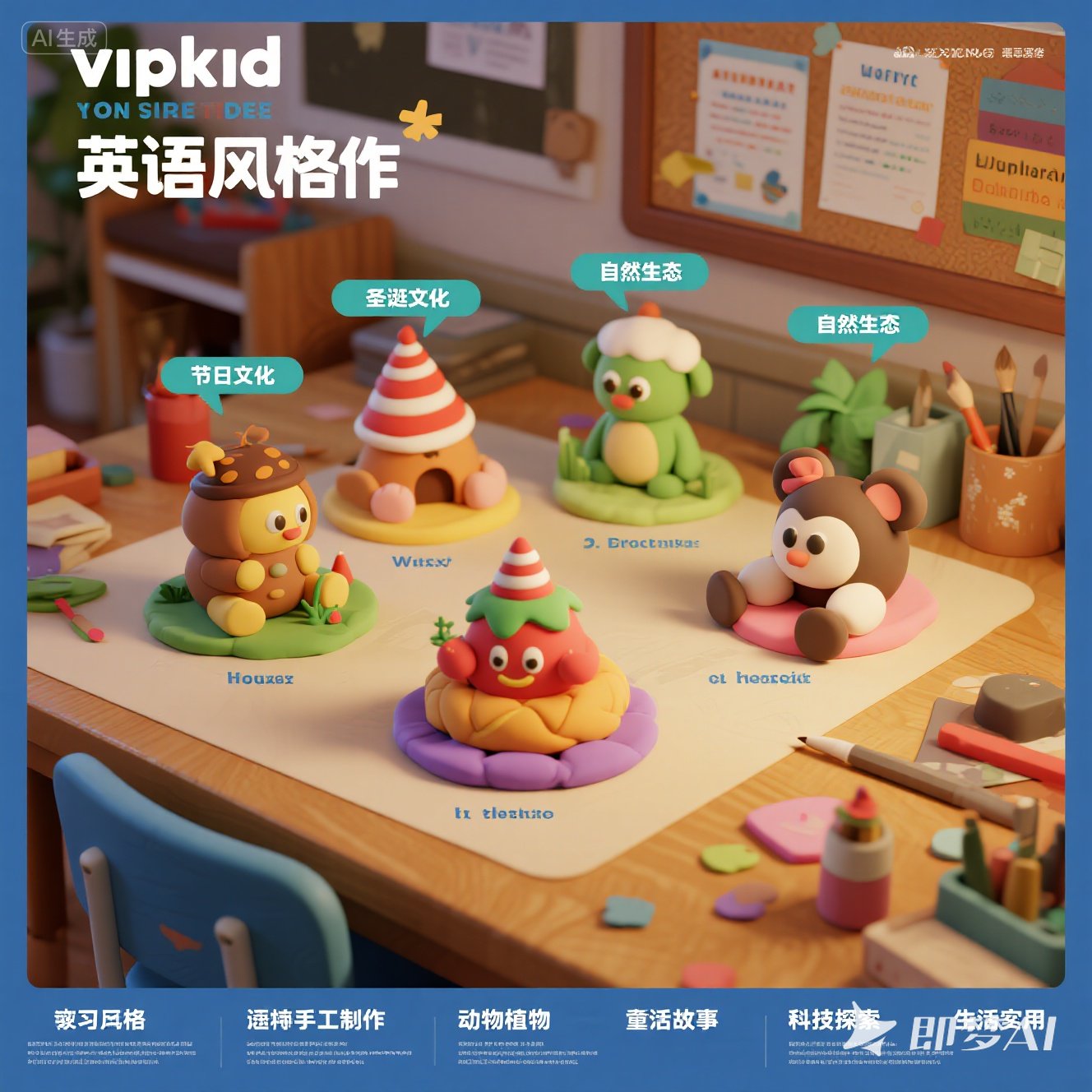 英语手工制作有哪些创意主题？