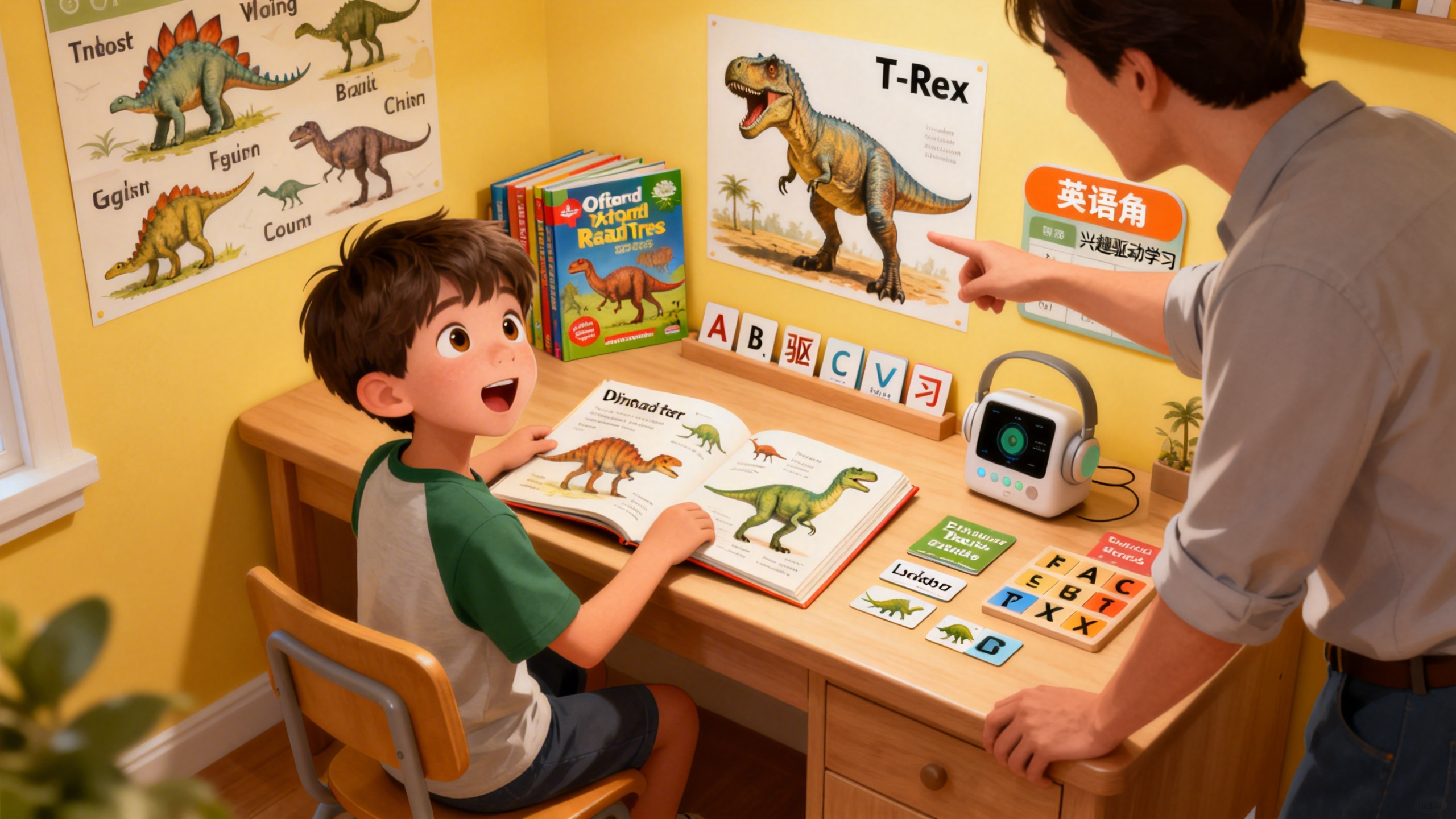 8岁宝宝学英语从哪里入手