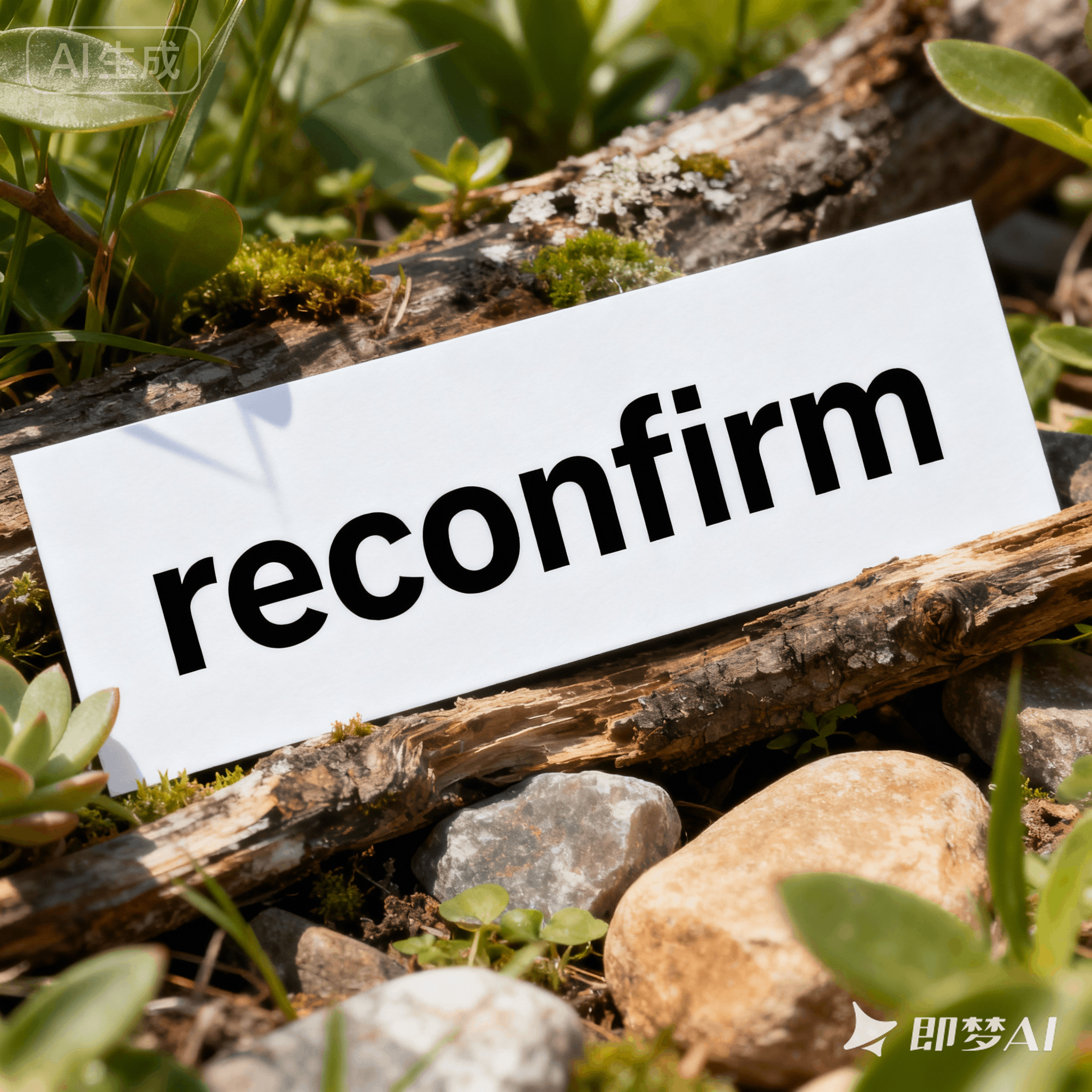 reconfirm是什么意思_reconfirm怎么读_音标ˌrɪ-kənˈfɜ-m