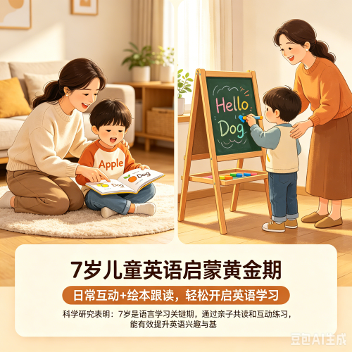 孩子七岁开始学英语晚吗
