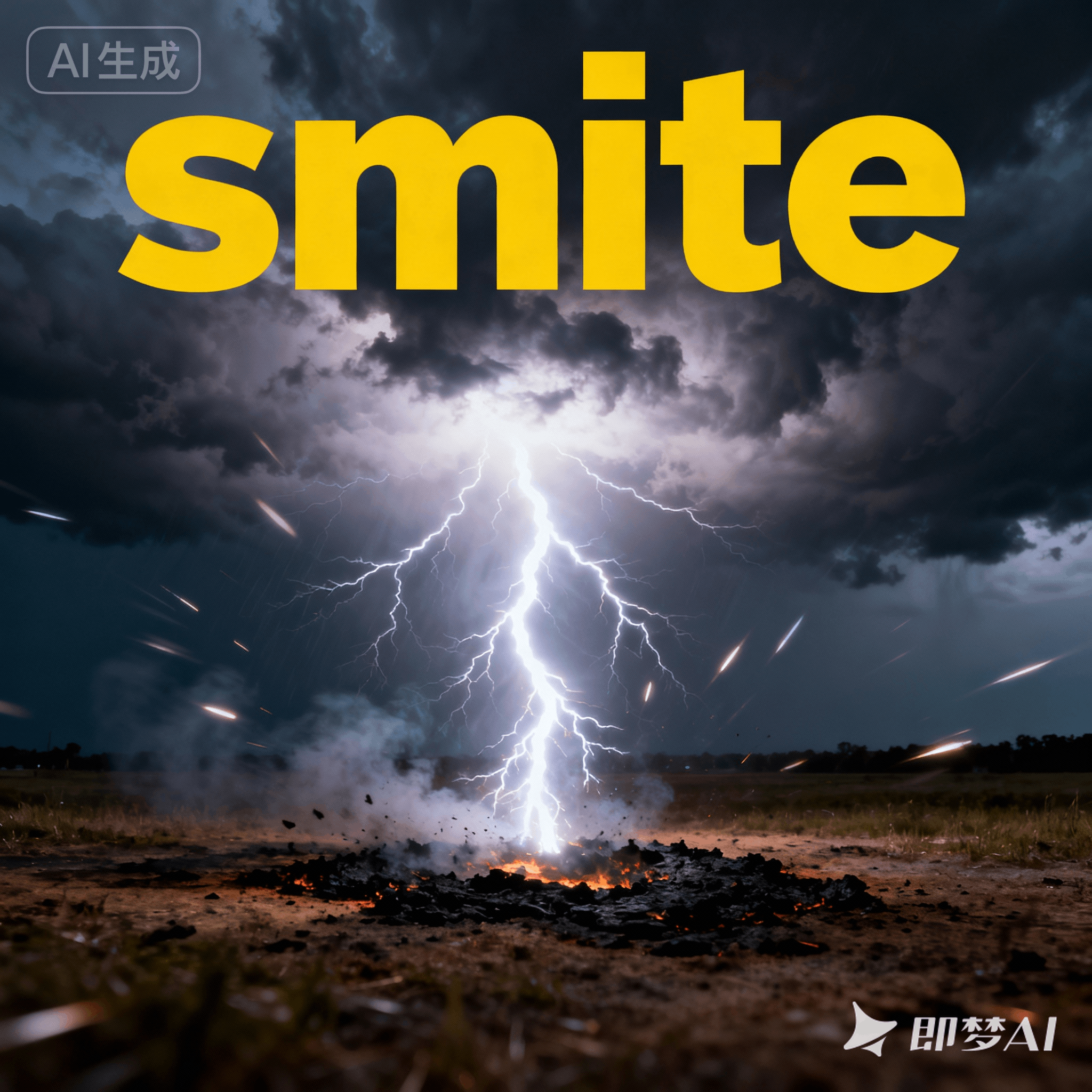 smite是什么意思_smite怎么读_音标smaɪt