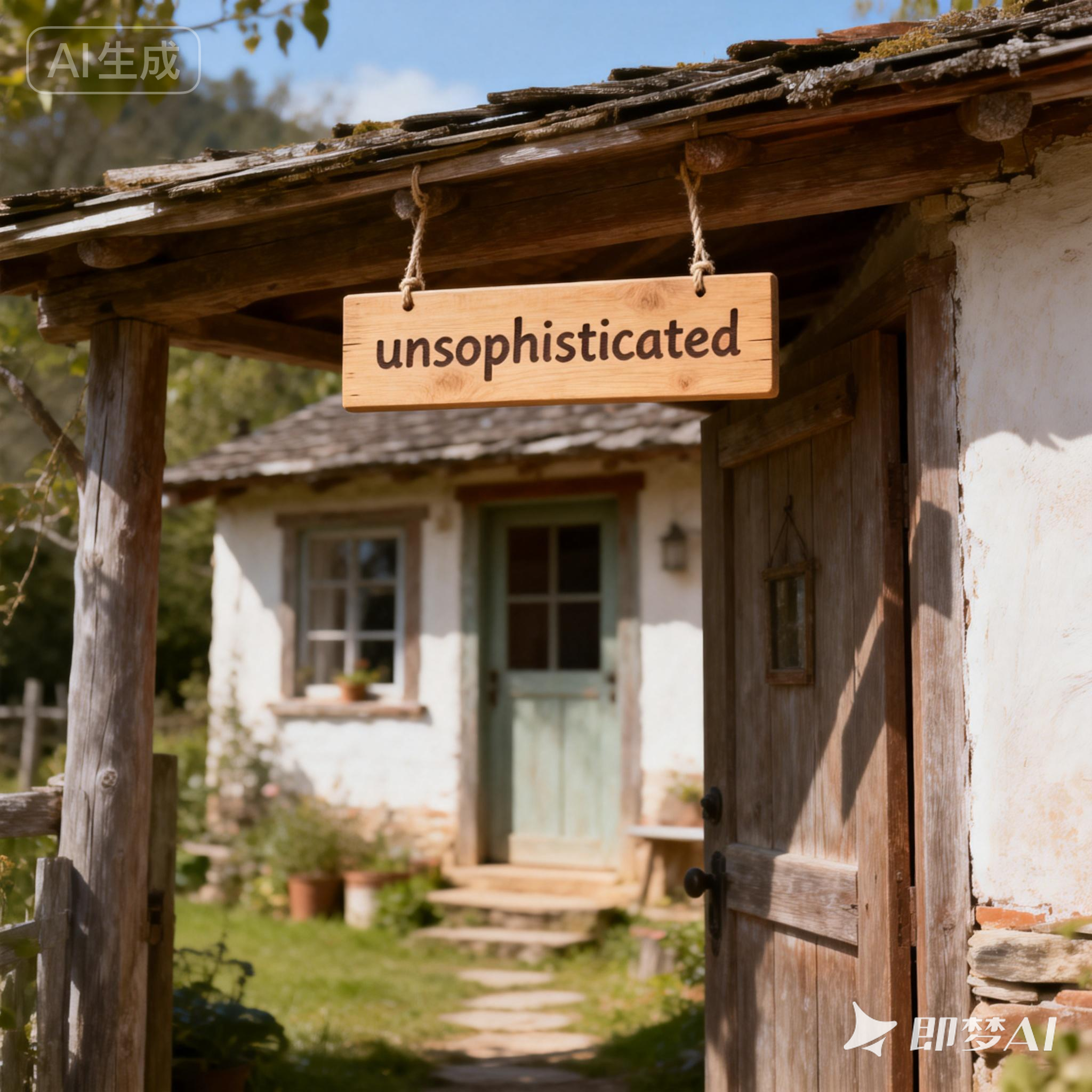 unsophisticated是什么意思_unsophisticated怎么读_音标ˌʌnsəˈfɪstɪkeɪtɪd