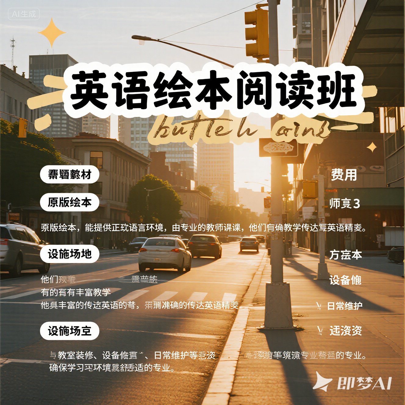 英语绘本阅读班的费用是多少？
