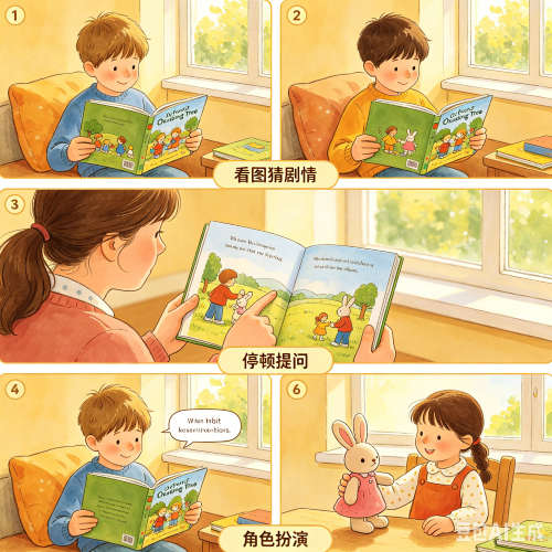 7岁小孩读英语读完就不记得