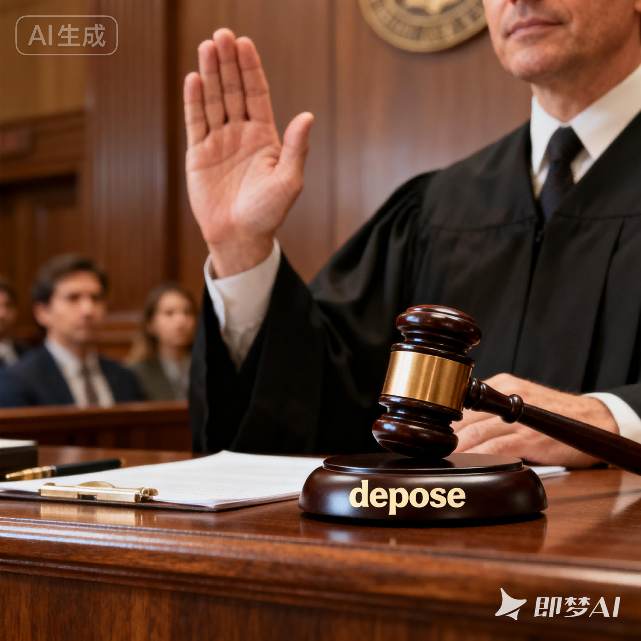 depose是什么意思_depose怎么读_音标dɪ'pəʊz