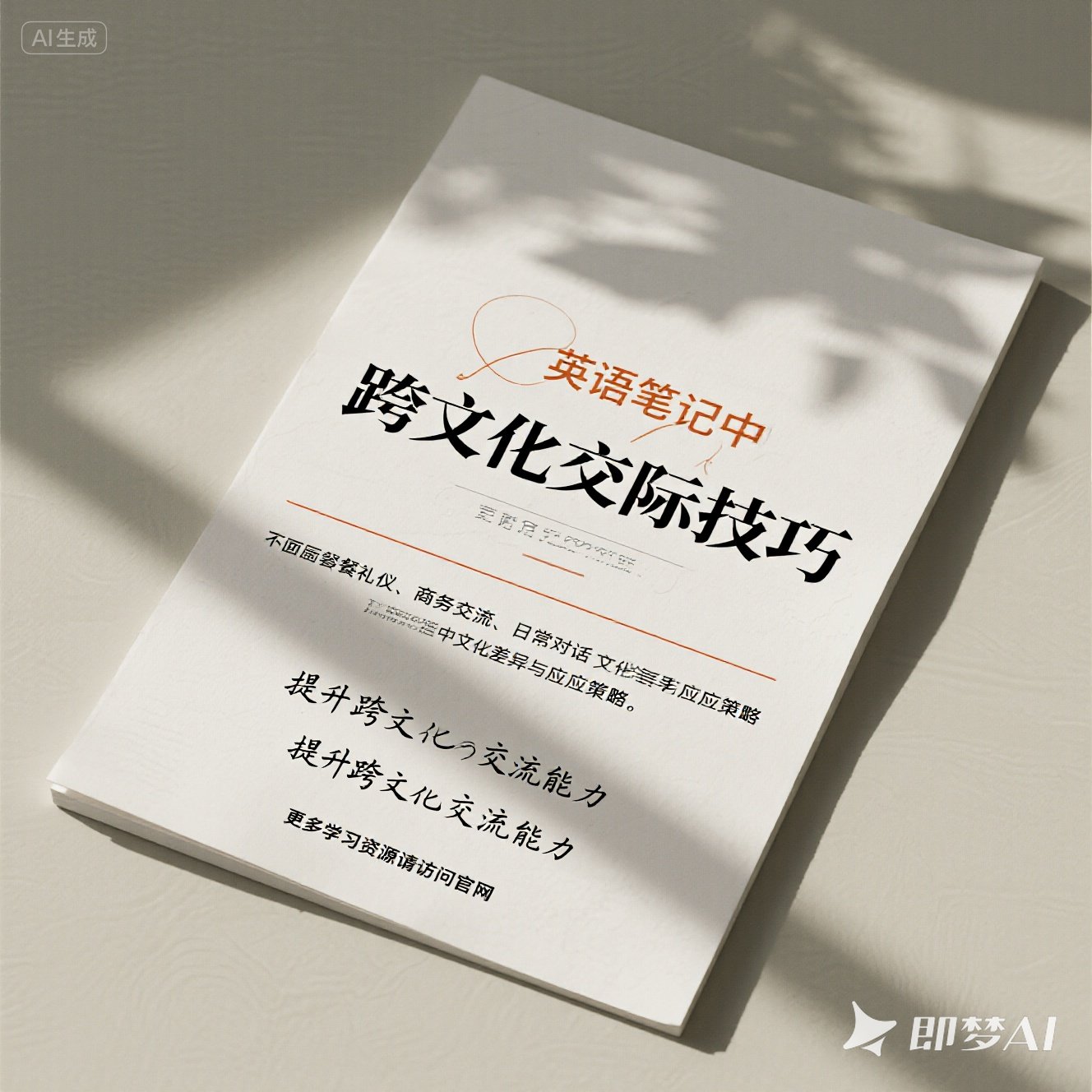 英语笔记中的跨文化交际技巧？