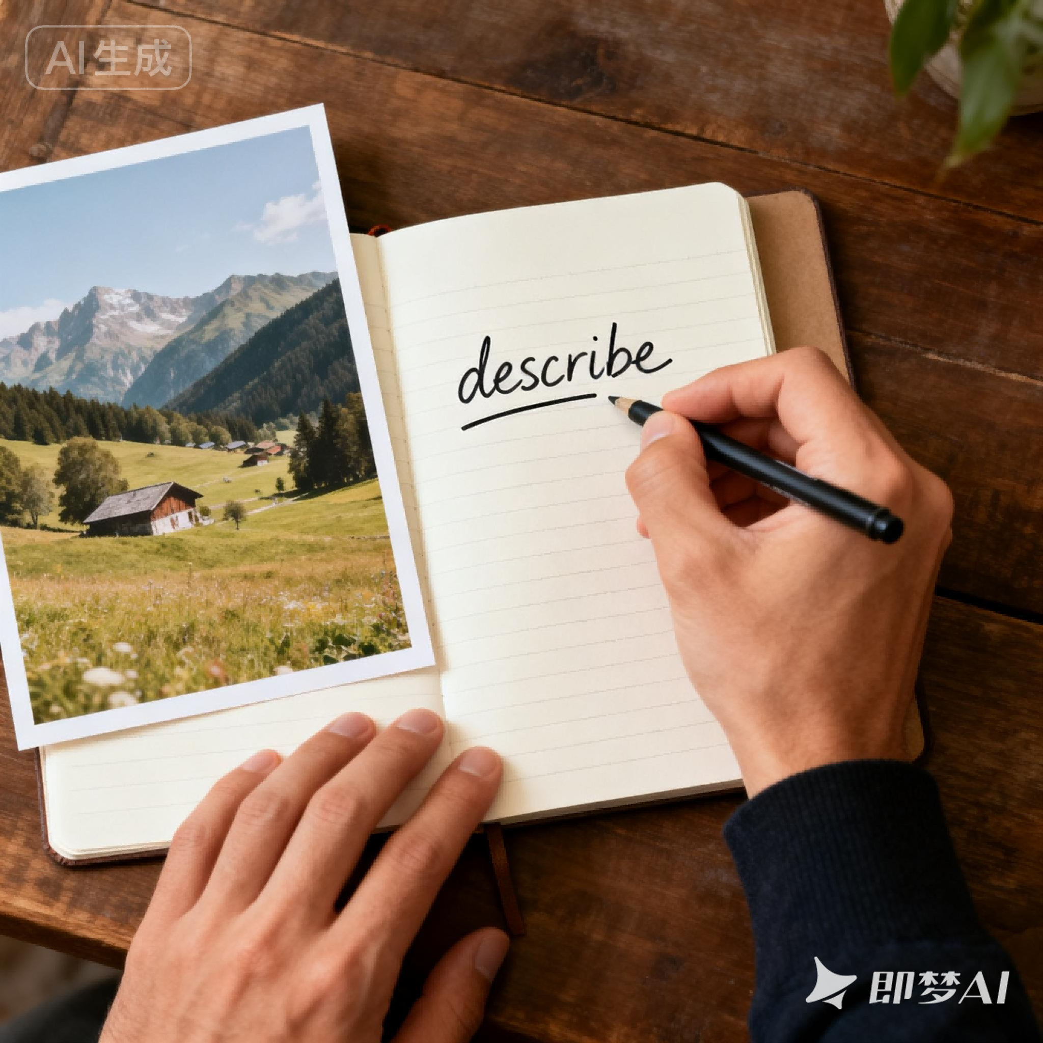 describe是什么意思_describe怎么读_音标dɪ'skraɪb