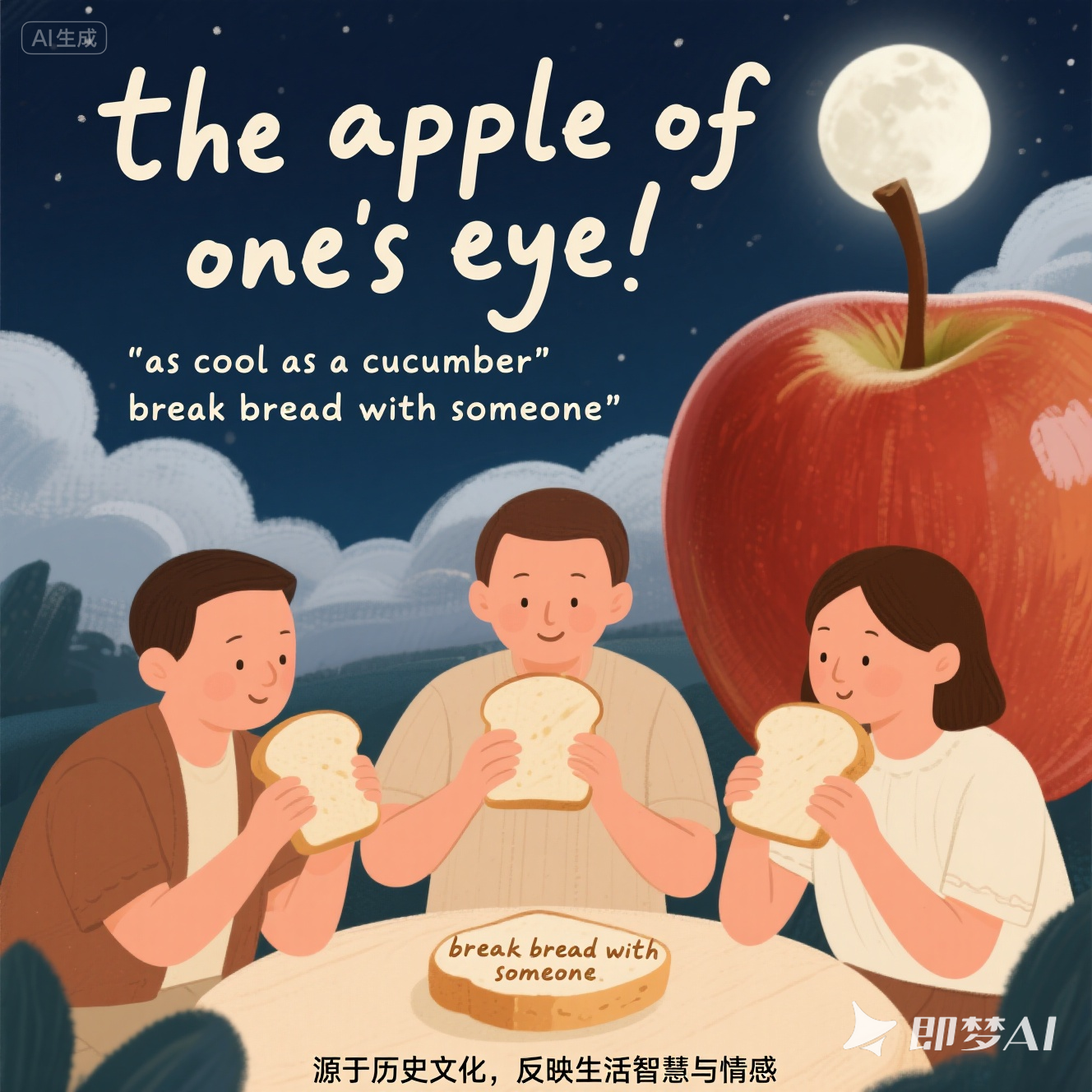 英语中有哪些食物相关的俗语？