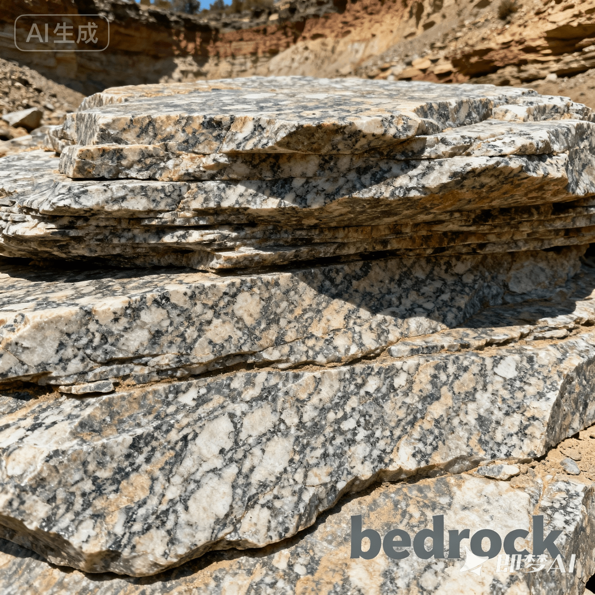 bedrock是什么意思_bedrock怎么读_音标'bedrɒk