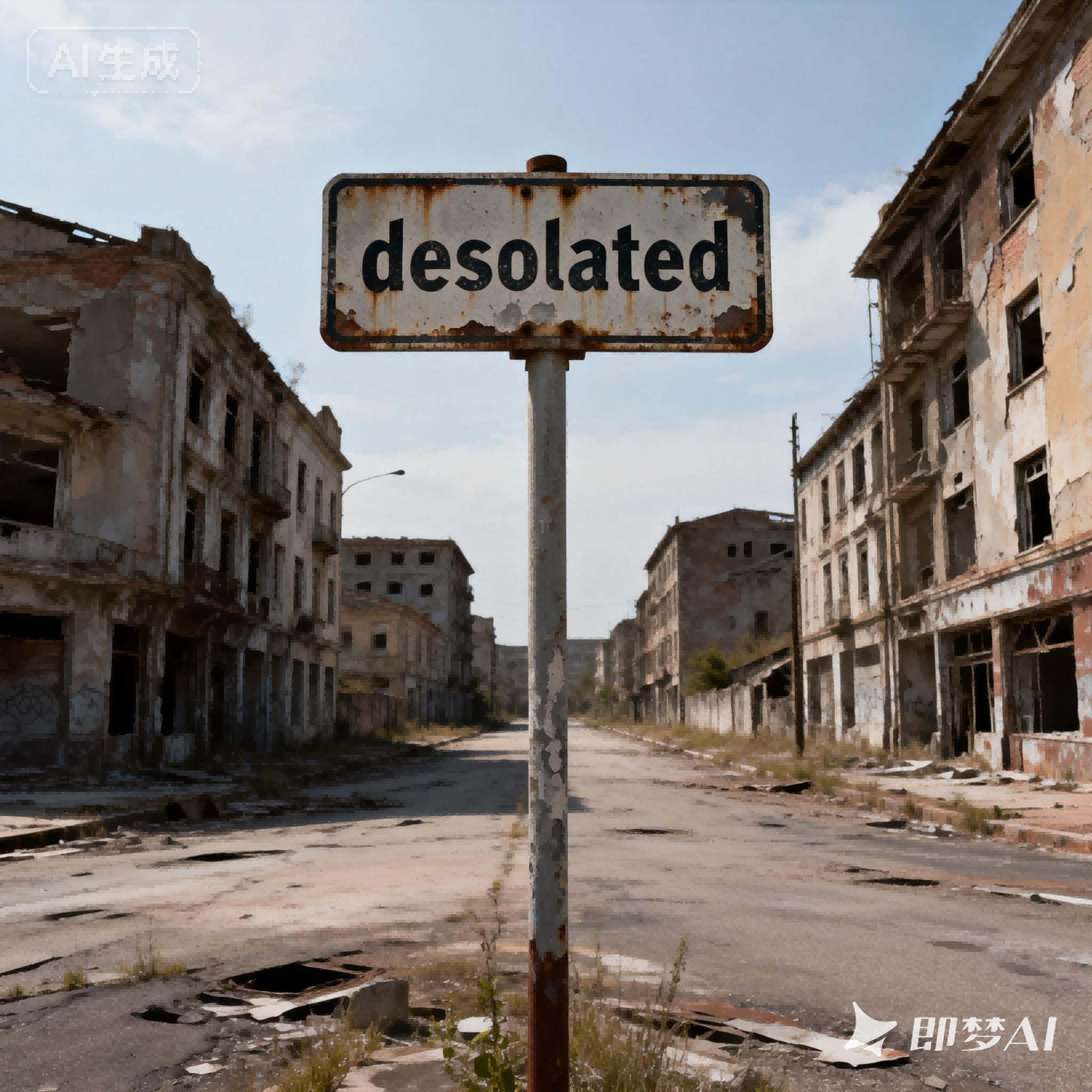 desolated是什么意思_desolated怎么读_音标ˈdesəlitid