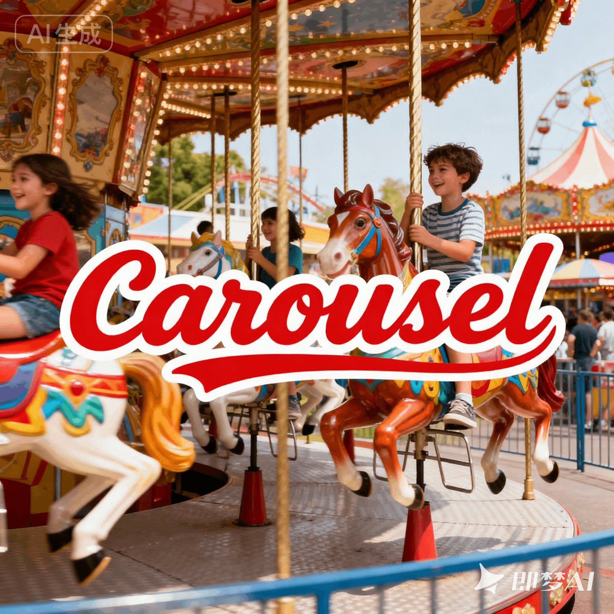 carousel是什么意思_carousel怎么读_音标ˌkærə'sel