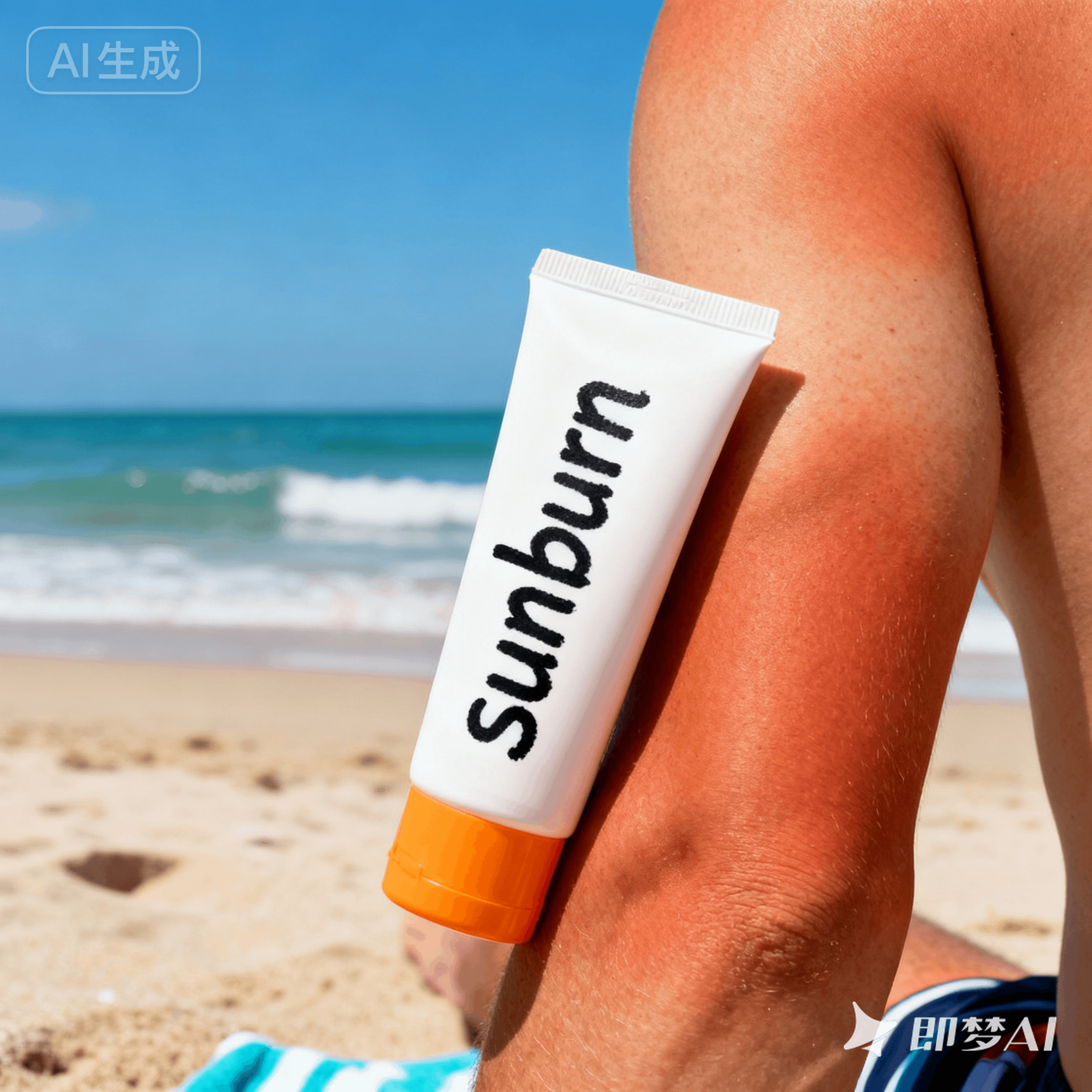 sunburn是什么意思_sunburn怎么读_音标'sʌnbɜ-n