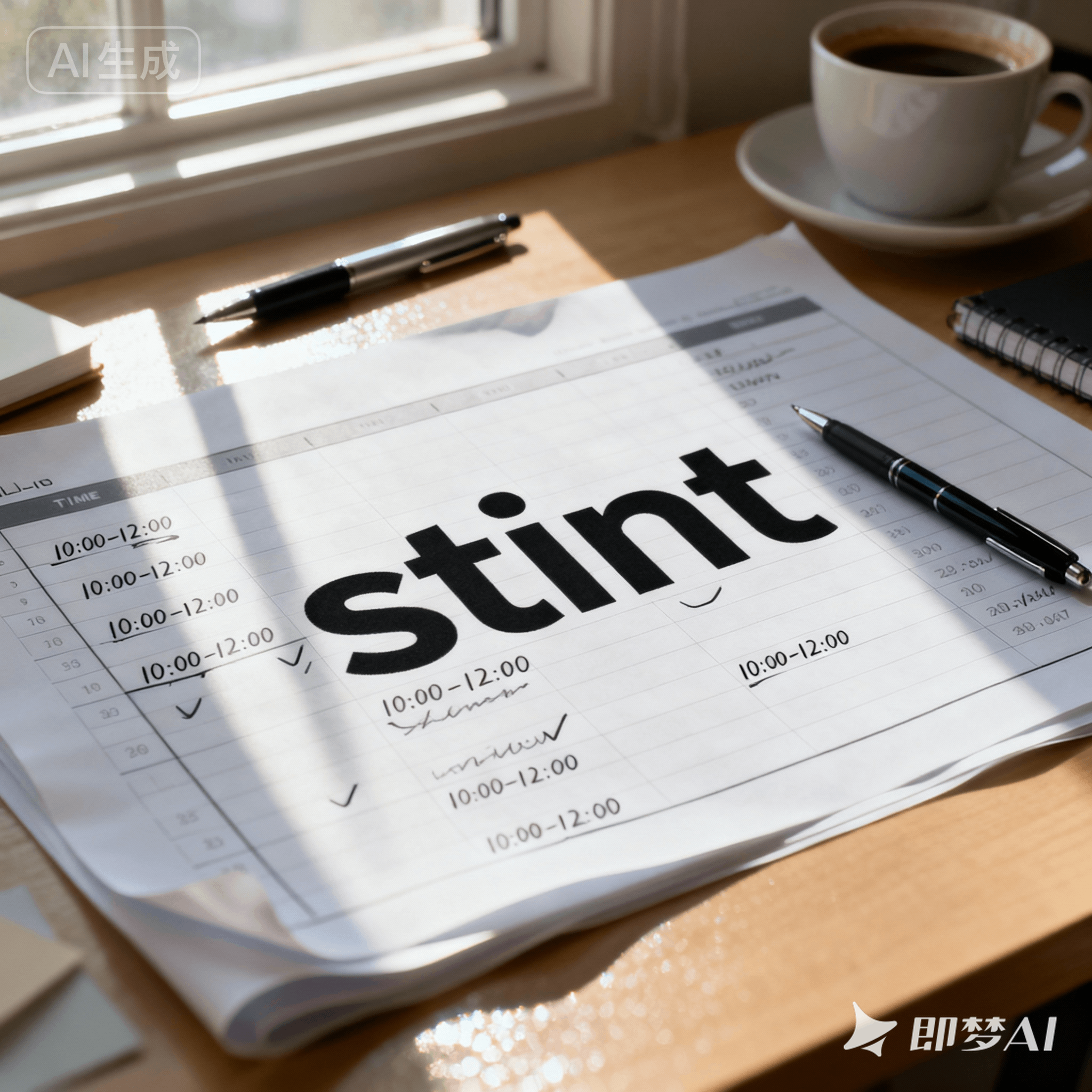 stint是什么意思_stint怎么读_音标stɪnt