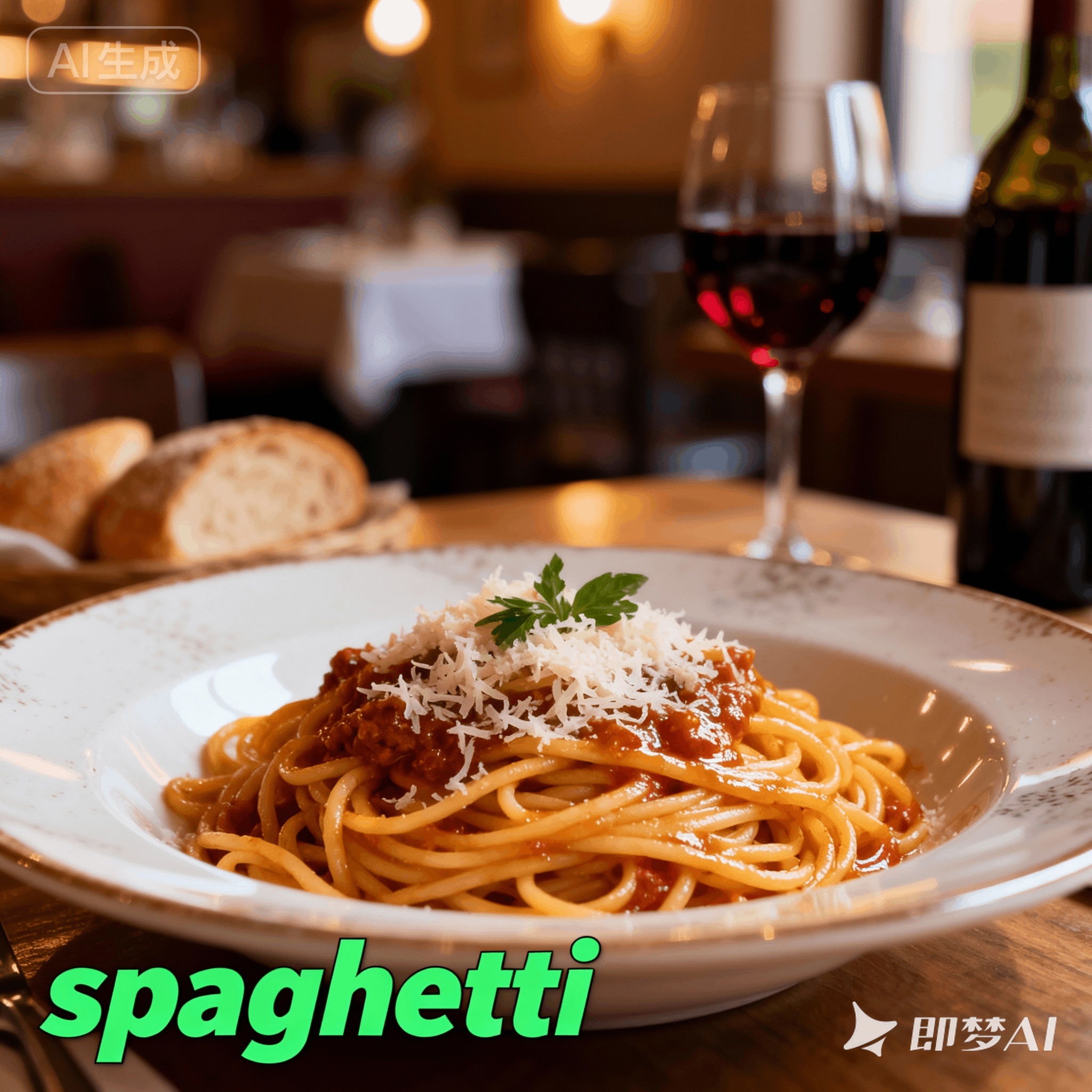 spaghetti是什么意思_spaghetti怎么读_音标spəˈgetɪ