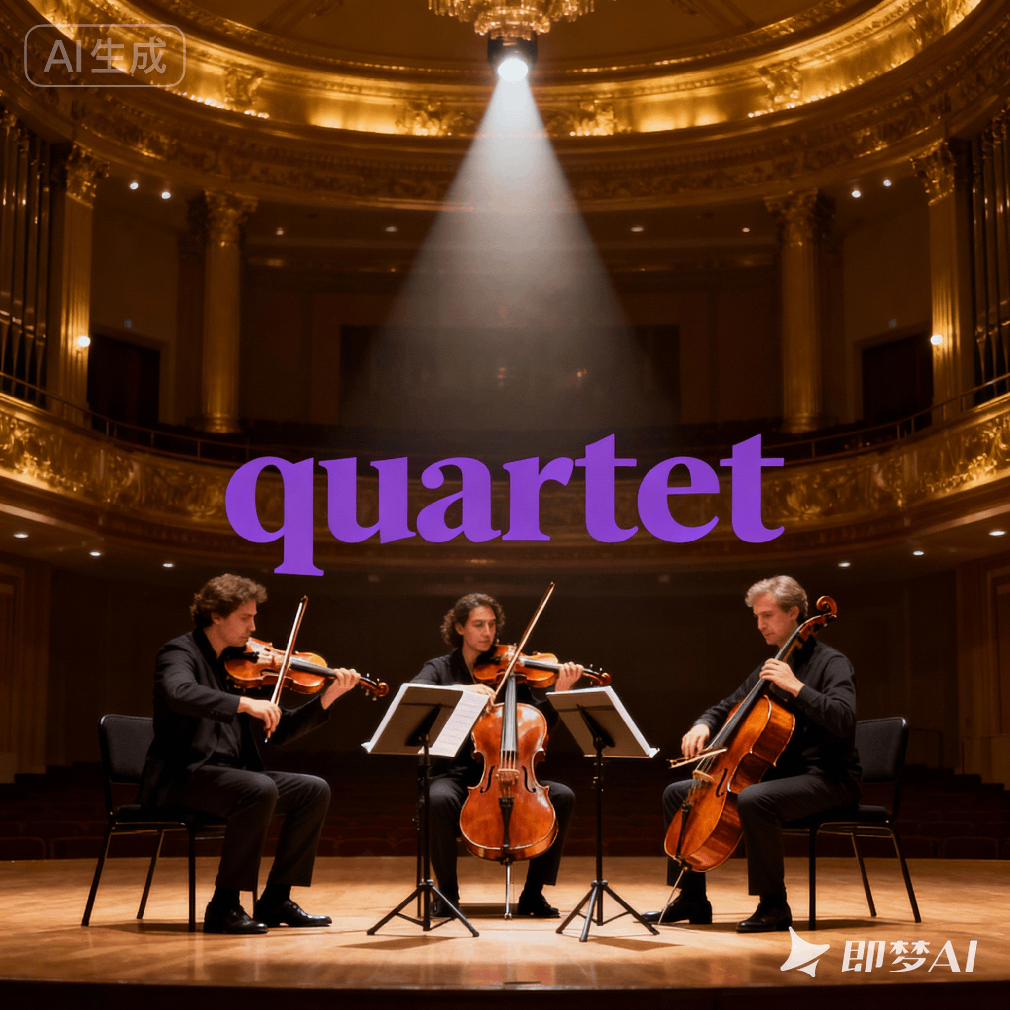 quartet是什么意思_quartet怎么读_音标kwɔ-'tet