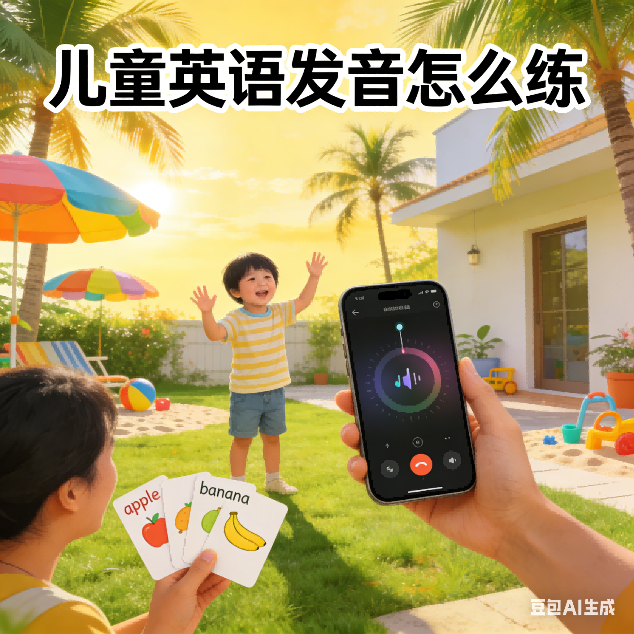 儿童英语发音怎么练