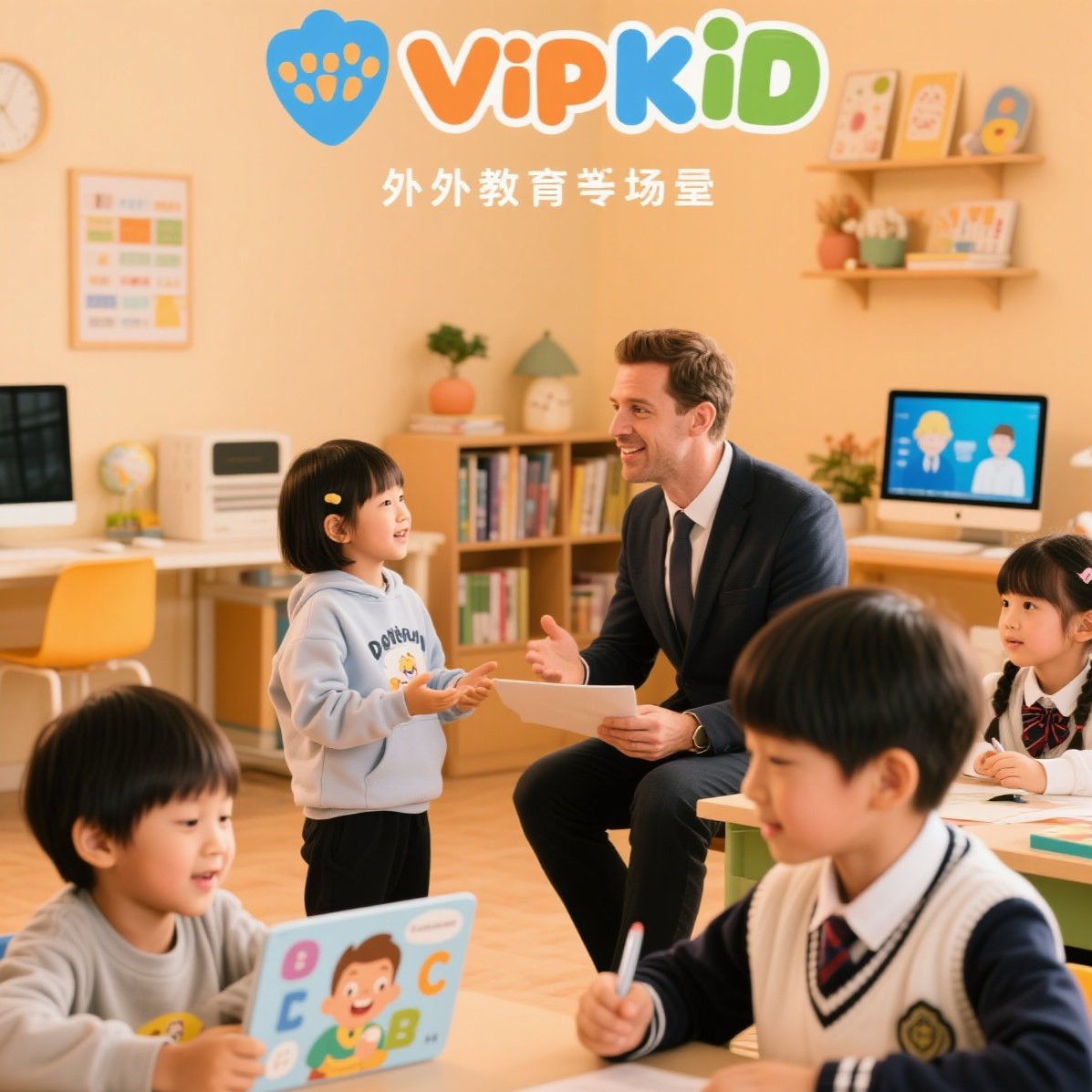 VIPKID 的英语课程适合多大孩子？