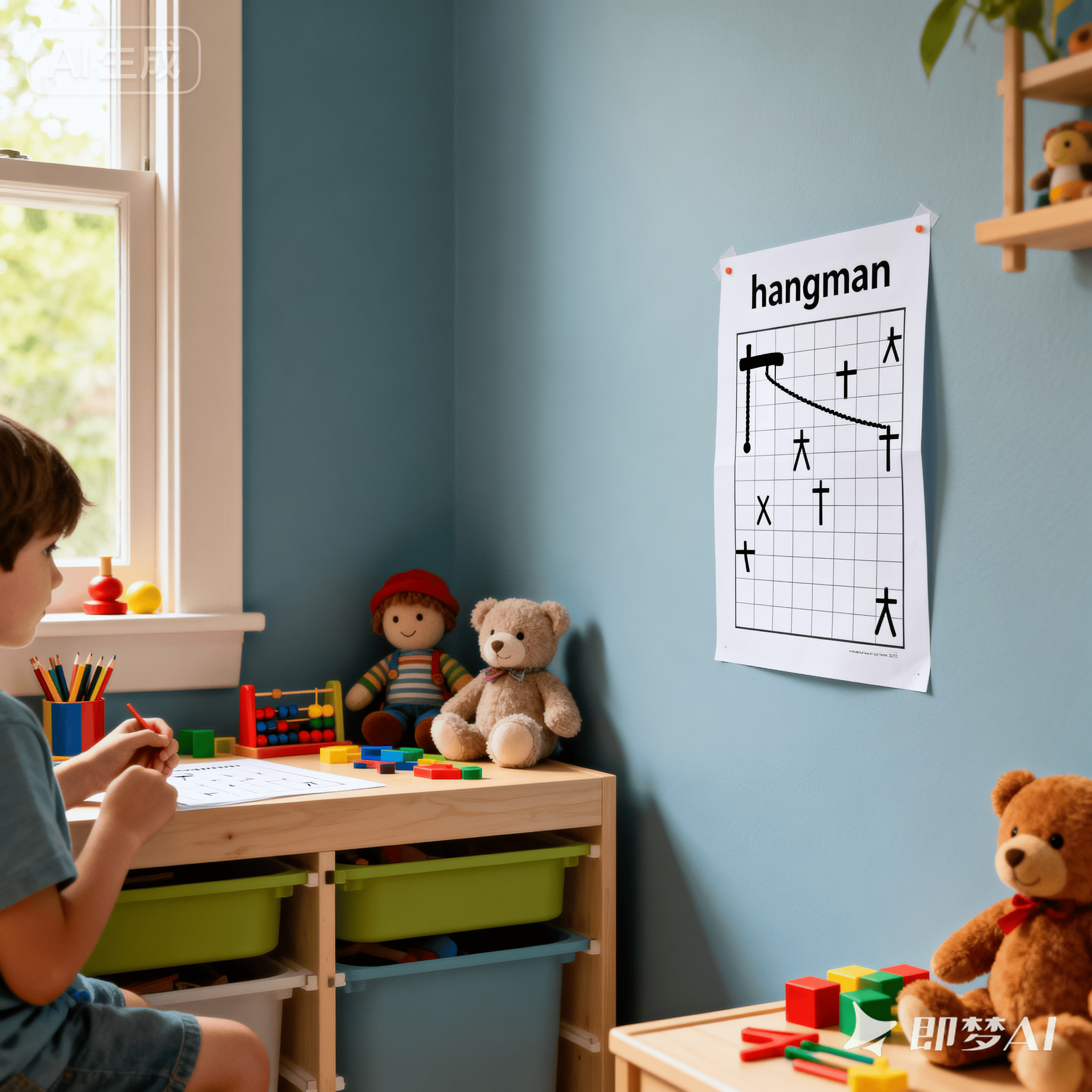 hangman是什么意思_hangman怎么读_音标ˈhæŋmən