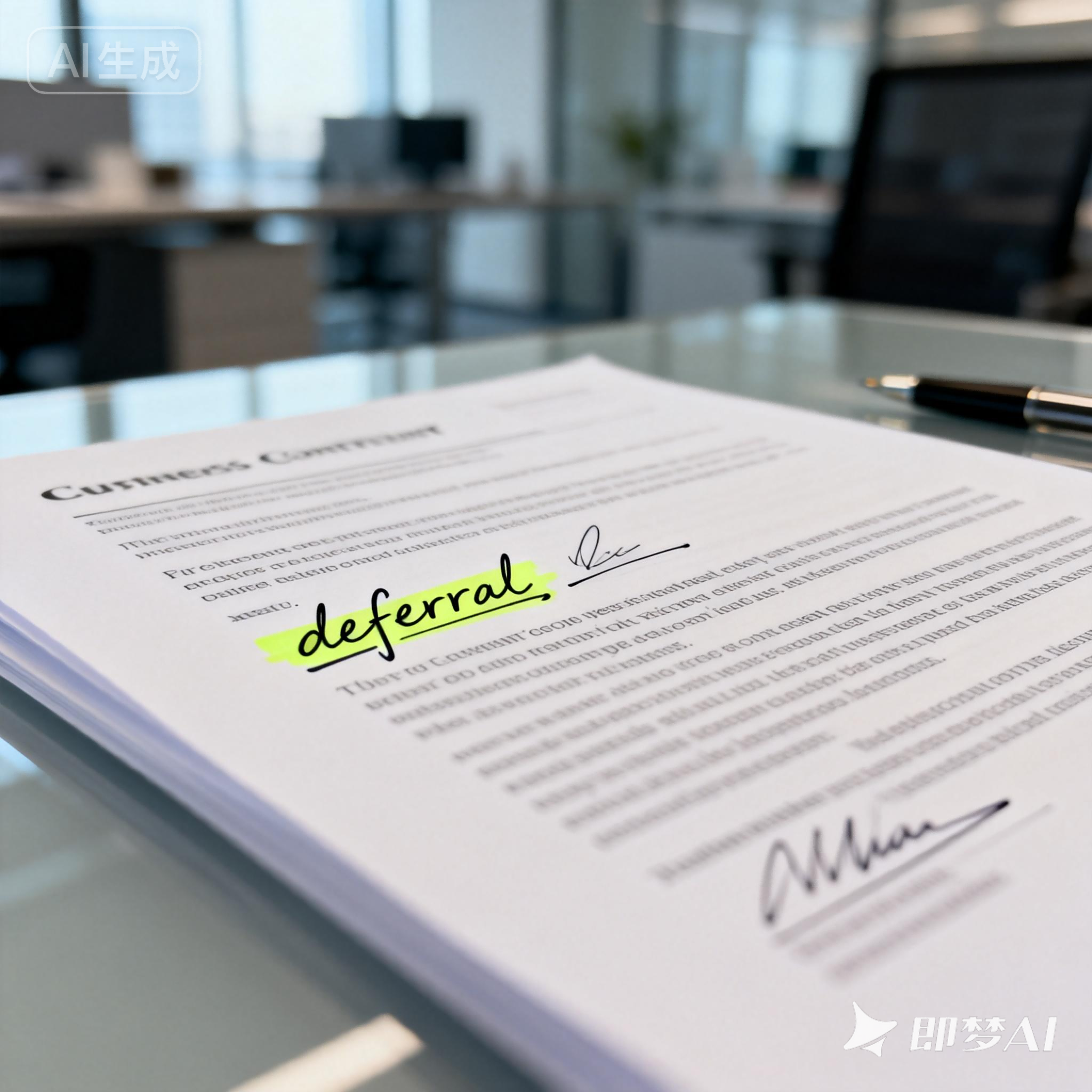 deferral是什么意思_deferral怎么读_音标dɪ'fɜ-rəl