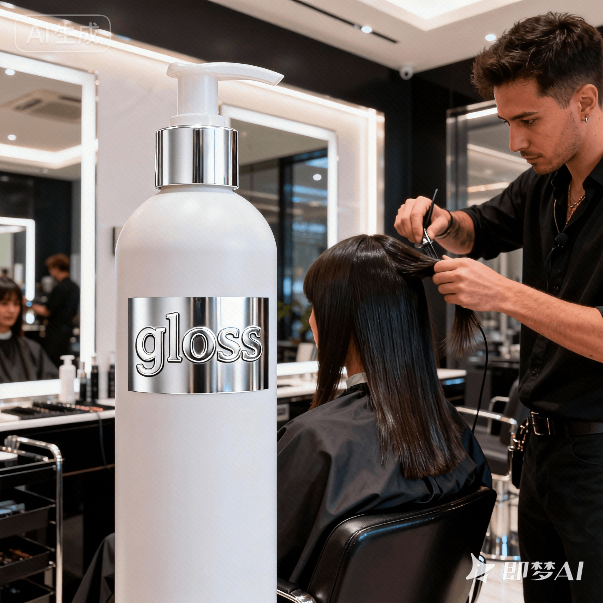 gloss是什么意思_gloss怎么读_音标ɡlɒs