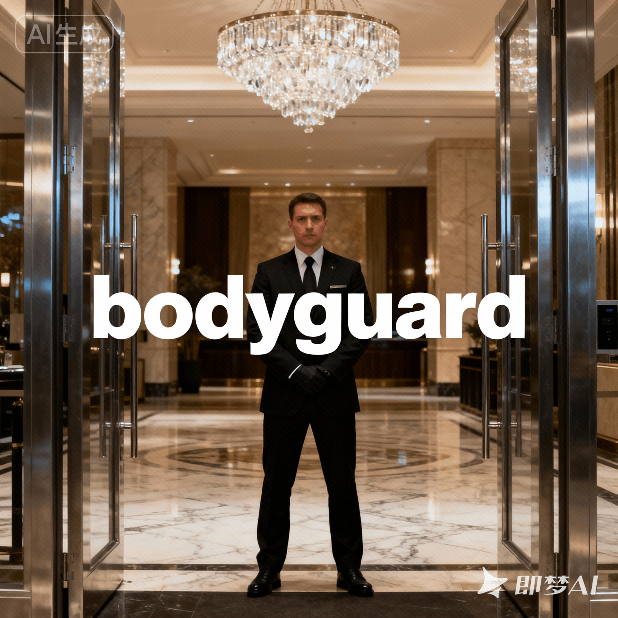 bodyguard是什么意思_bodyguard怎么读_音标'bɒdɪɡɑ-d