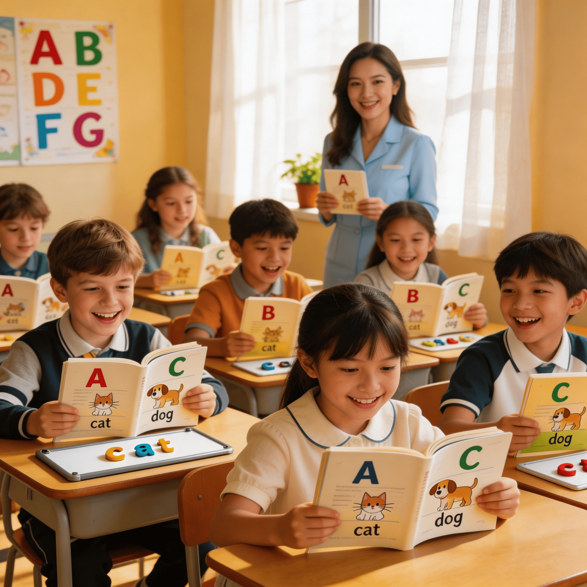 小学三年级的孩子学英语应该怎么教