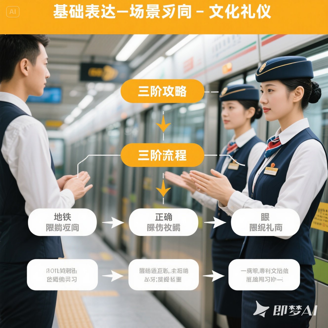 英语地铁问路三阶攻略
