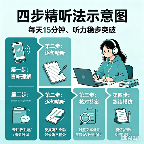 初中英语听力怎么练效果好