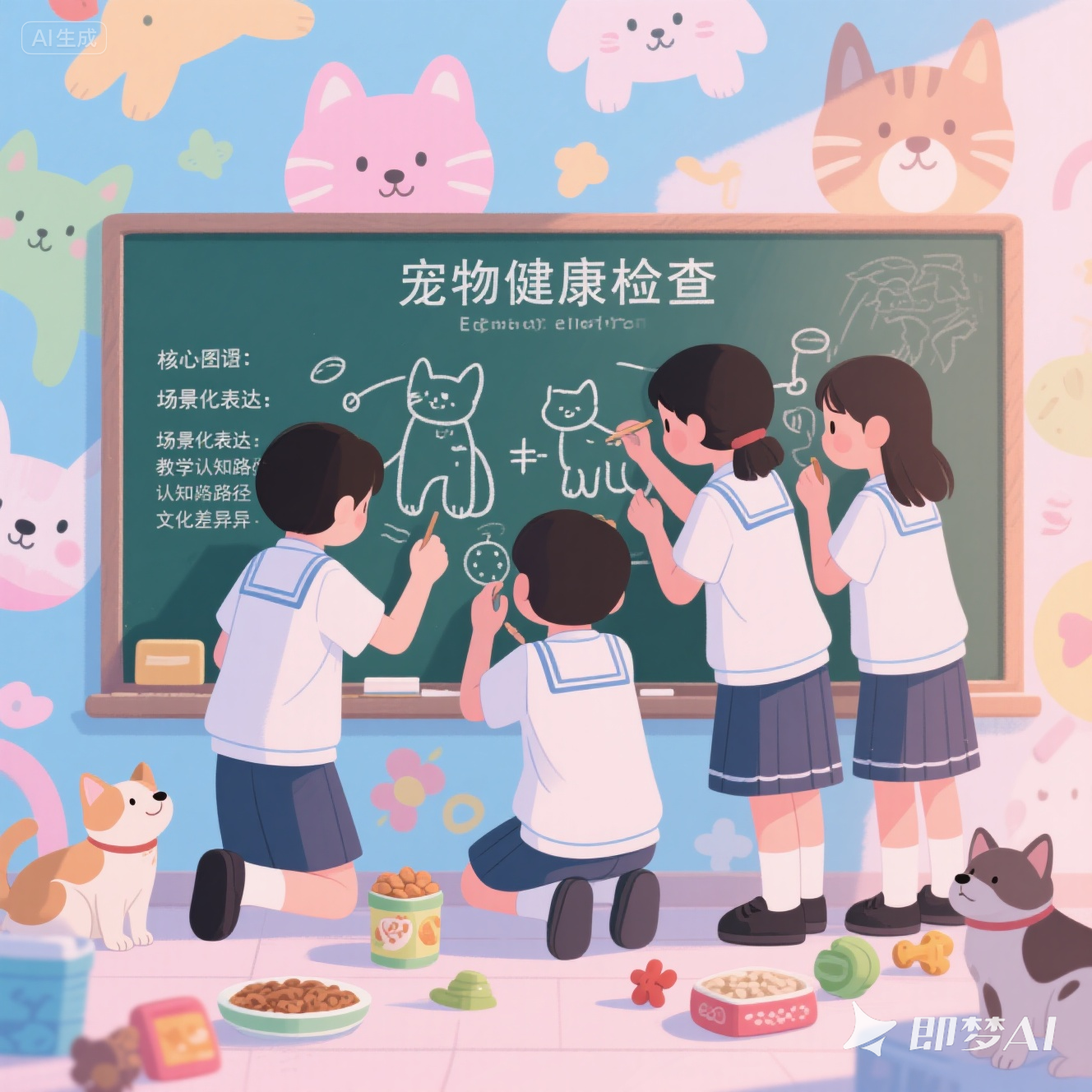 英语里怎么说宠物的健康检查？
