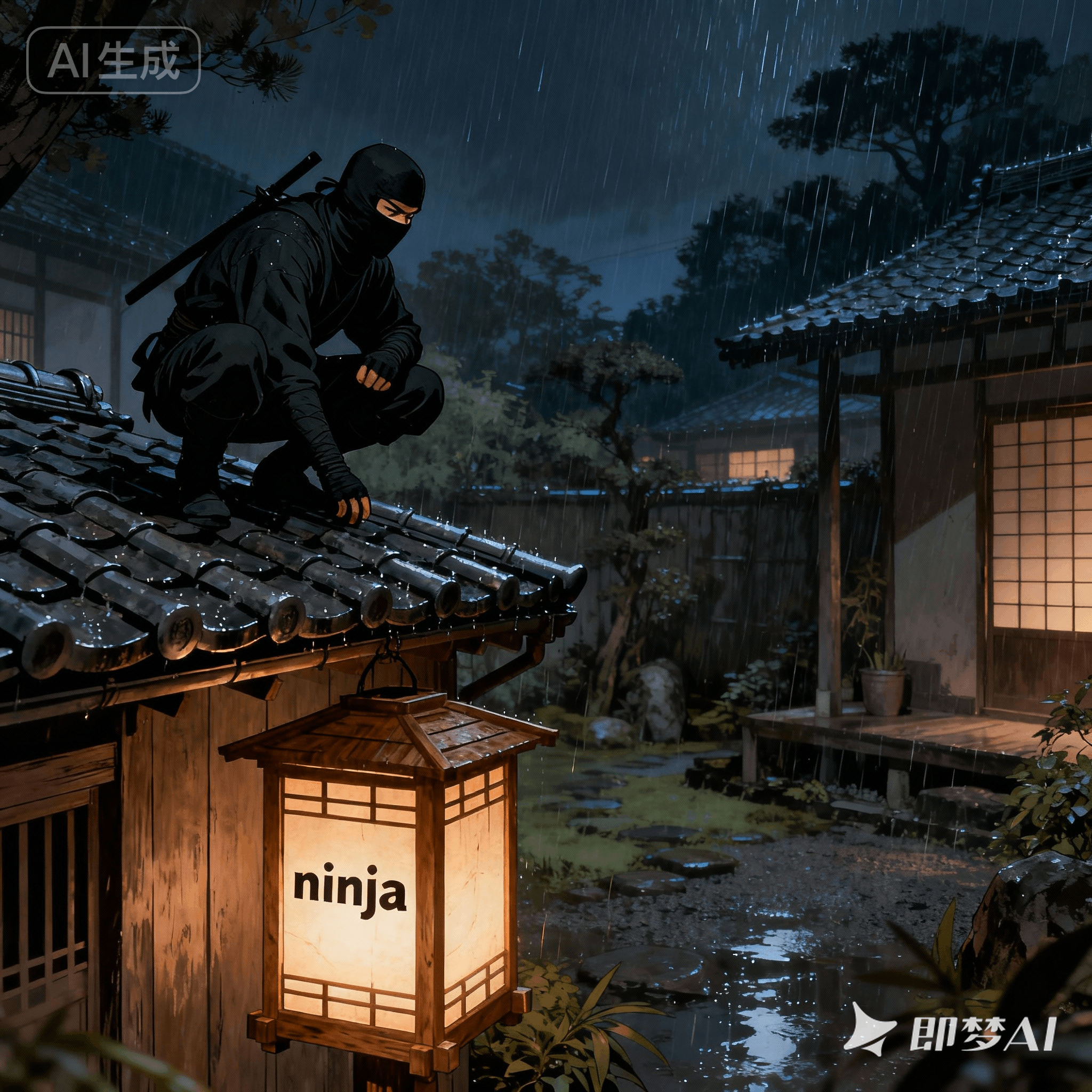 ninja是什么意思_ninja怎么读_音标'nɪndʒə