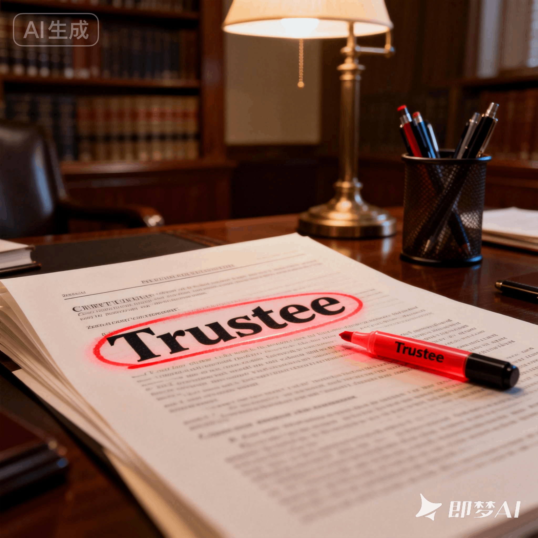 trustee是什么意思_trustee怎么读_音标trʌ'sti-