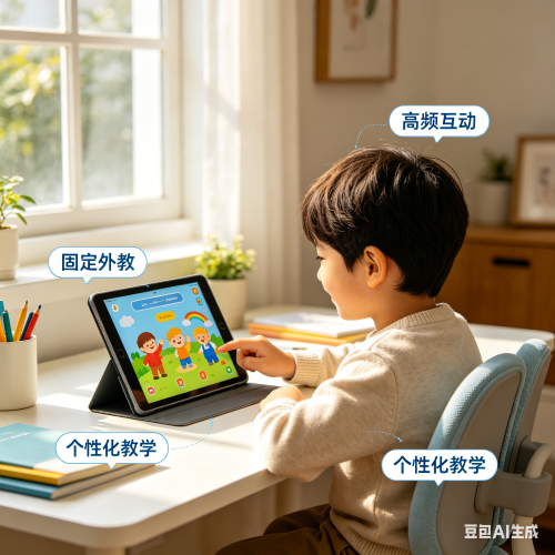 小孩线上学英语怎样