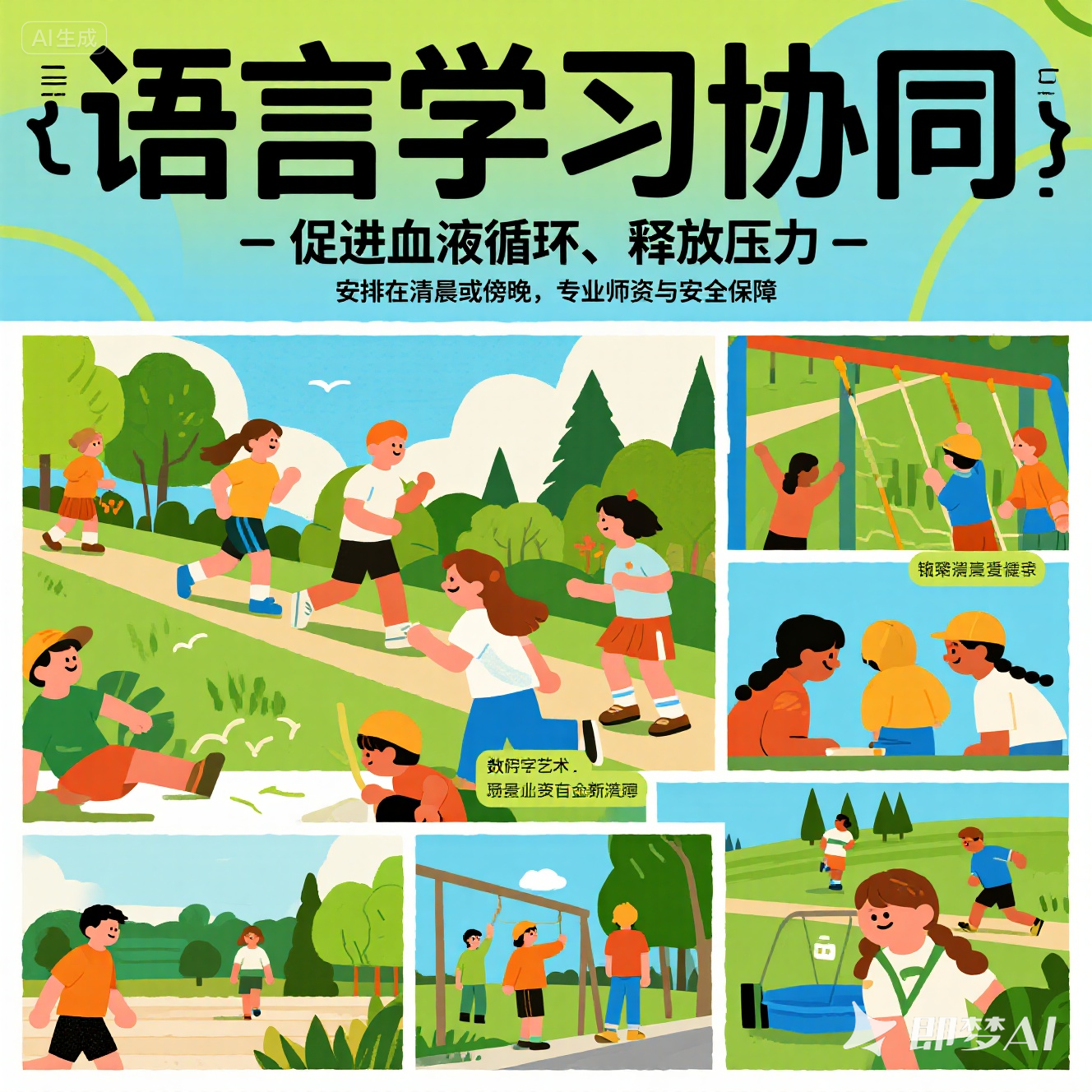 英语夏令营：是否有体能训练？