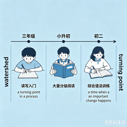 分水岭英语怎么说
