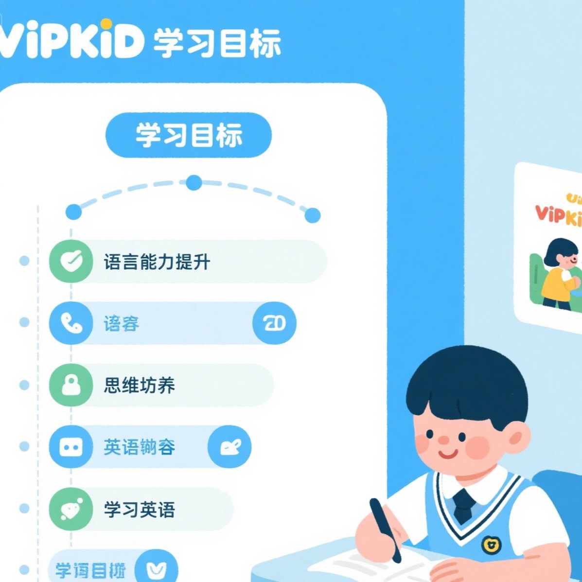 VIPKID 英语培训的学习目标如何？