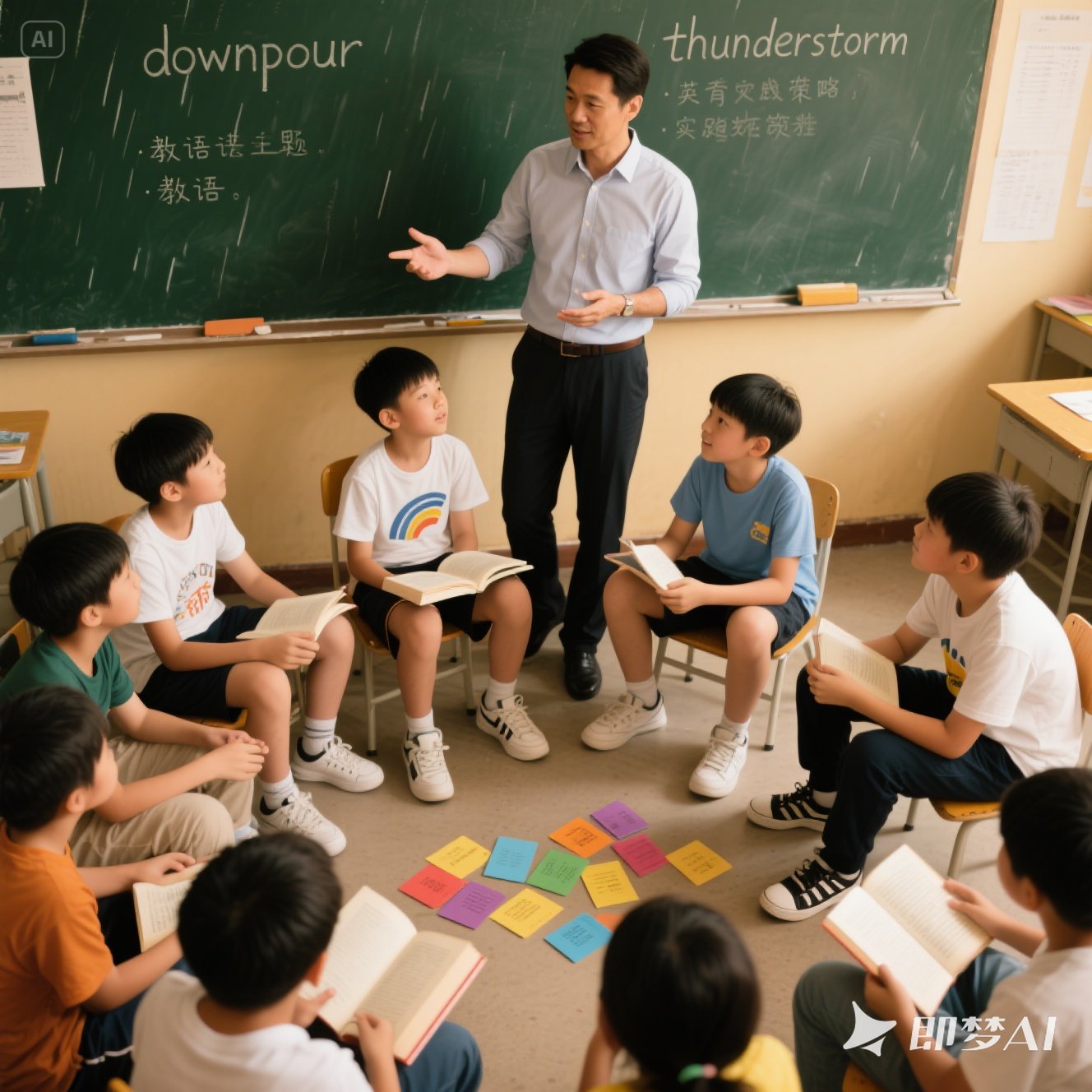 在英语中怎样表达暴雨的天气？