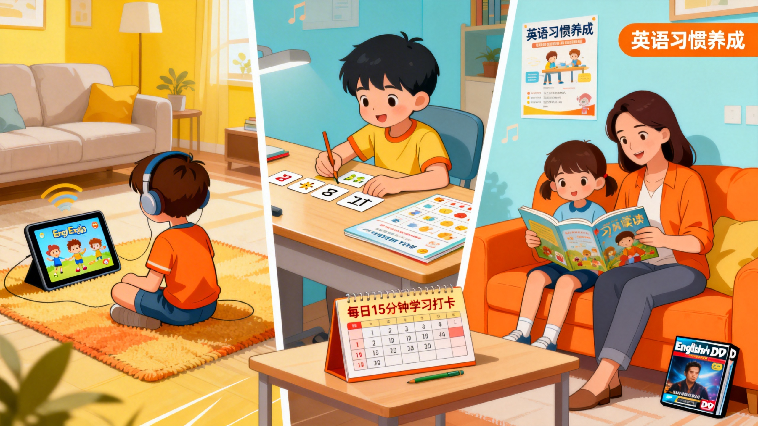 八岁孩子学英语怎样入门