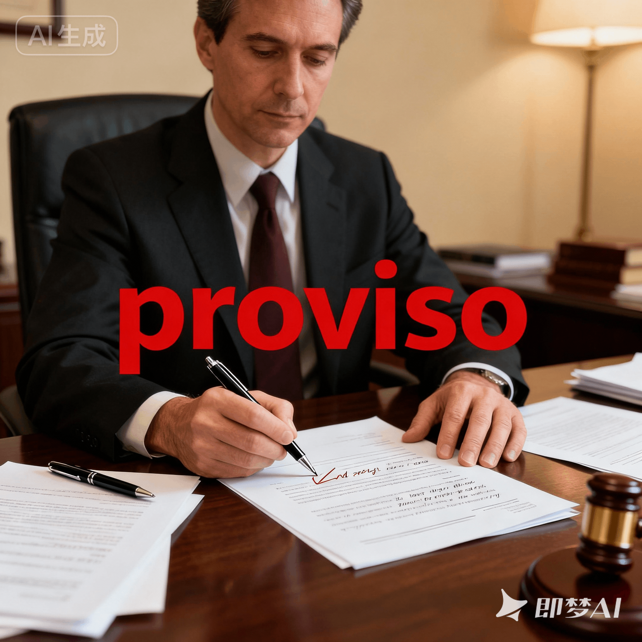 proviso是什么意思_proviso怎么读_音标prəˈvaɪzəʊ