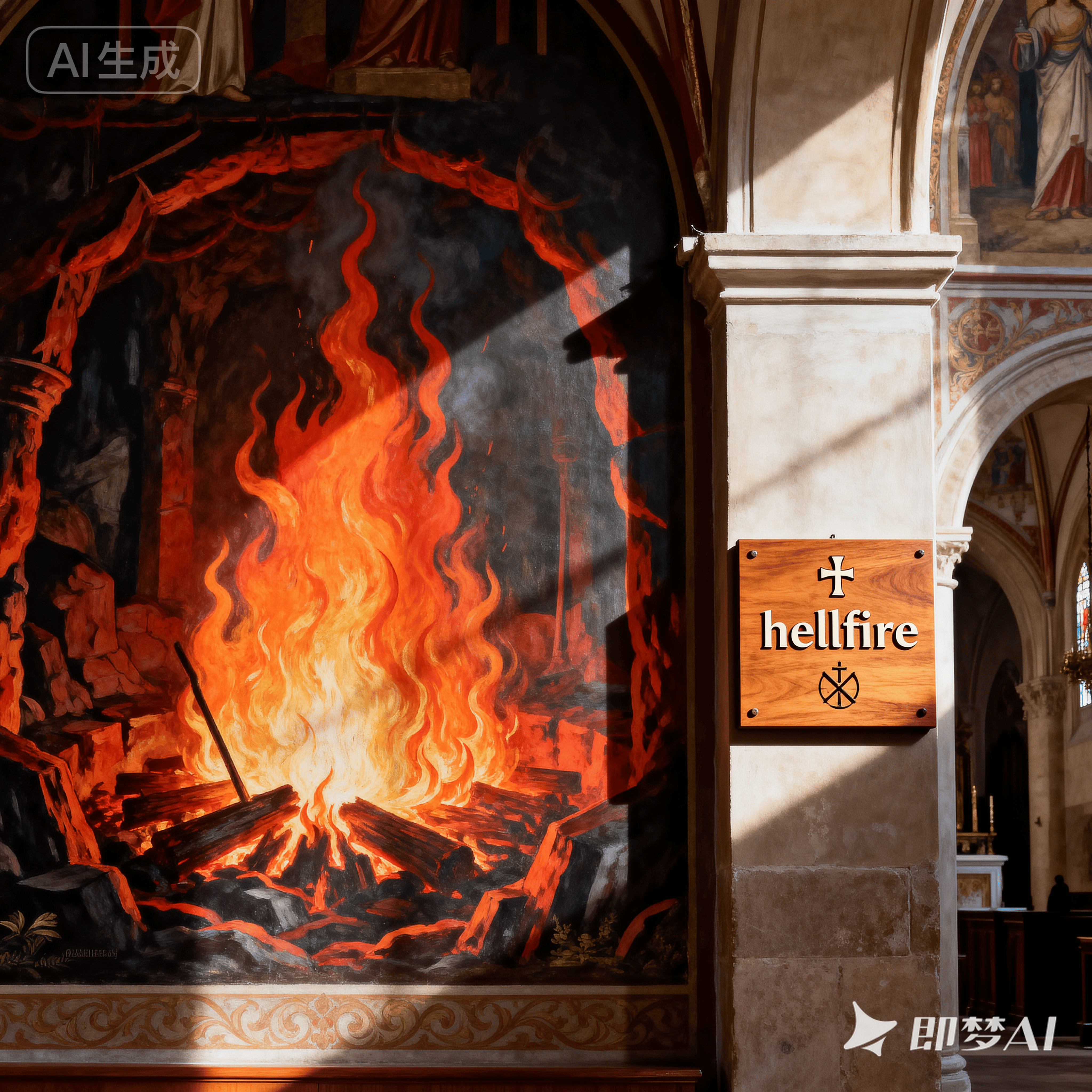 hellfire是什么意思_hellfire怎么读_音标ˈhelfaɪə(r)