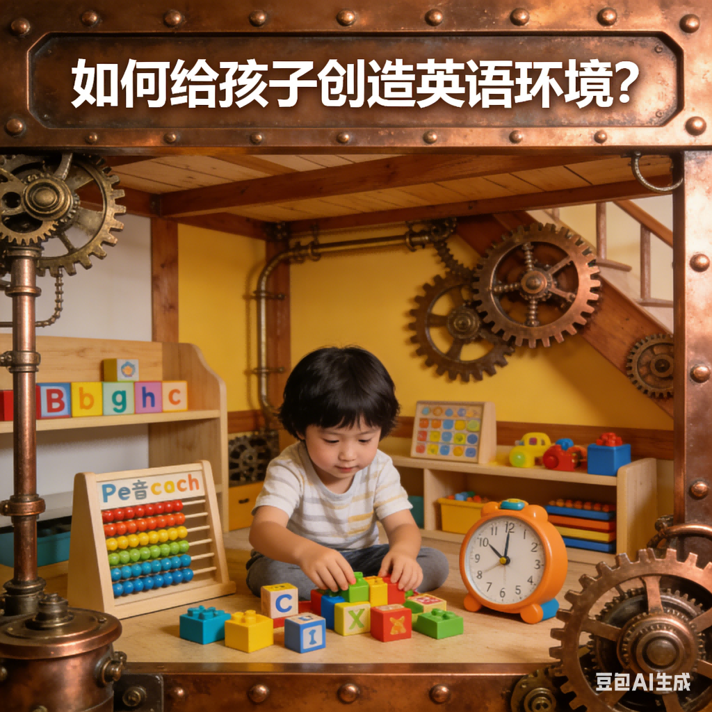 如何给孩子创造英语环境？