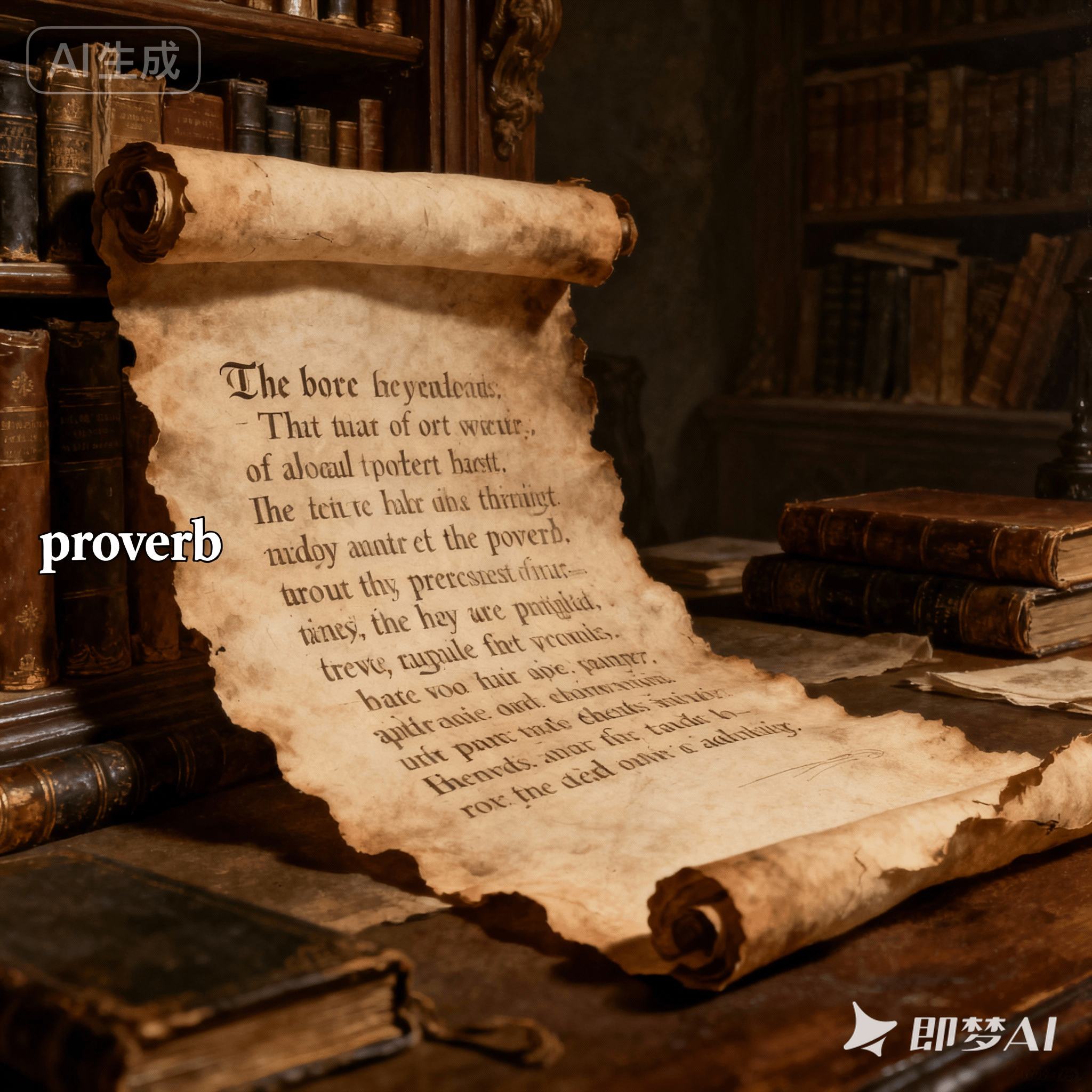 proverb是什么意思_proverb怎么读_音标ˈprɒvɜ-b