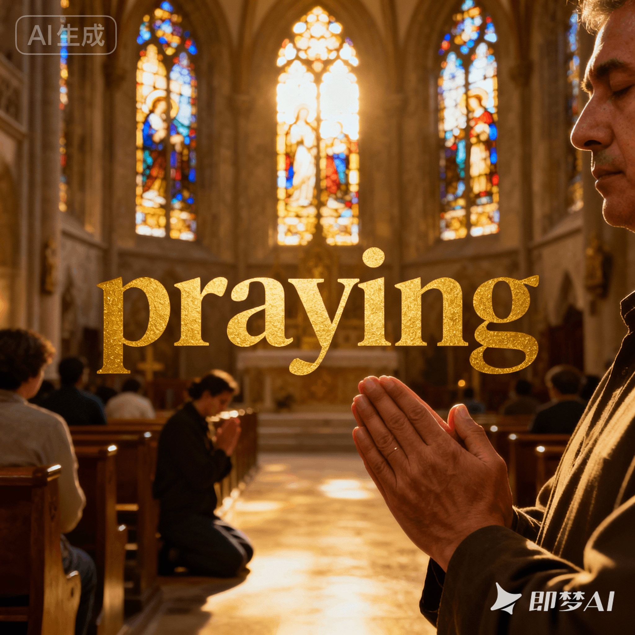 praying是什么意思_praying怎么读_音标preiŋ