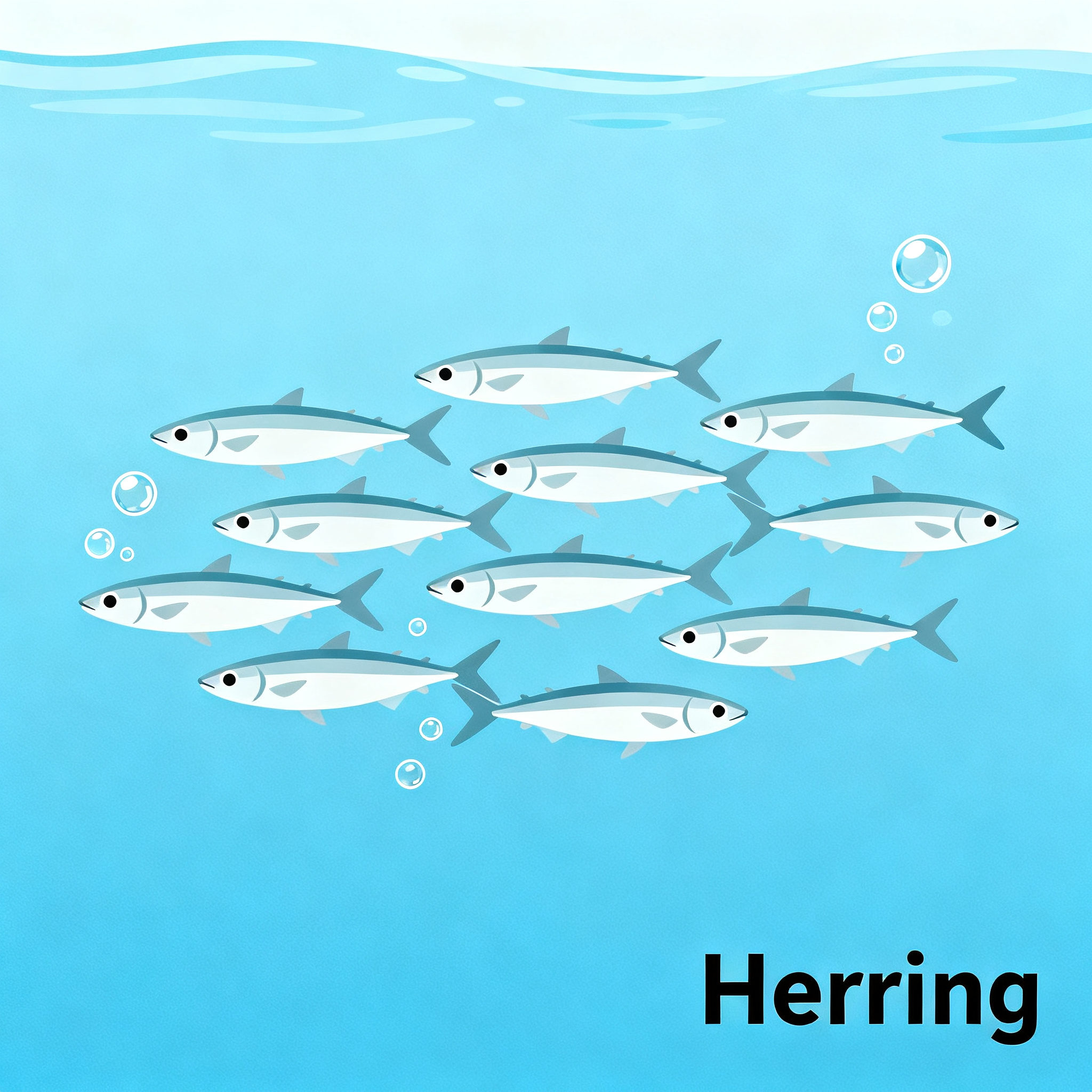 herring是什么意思 herring怎么读 音标'herɪŋ