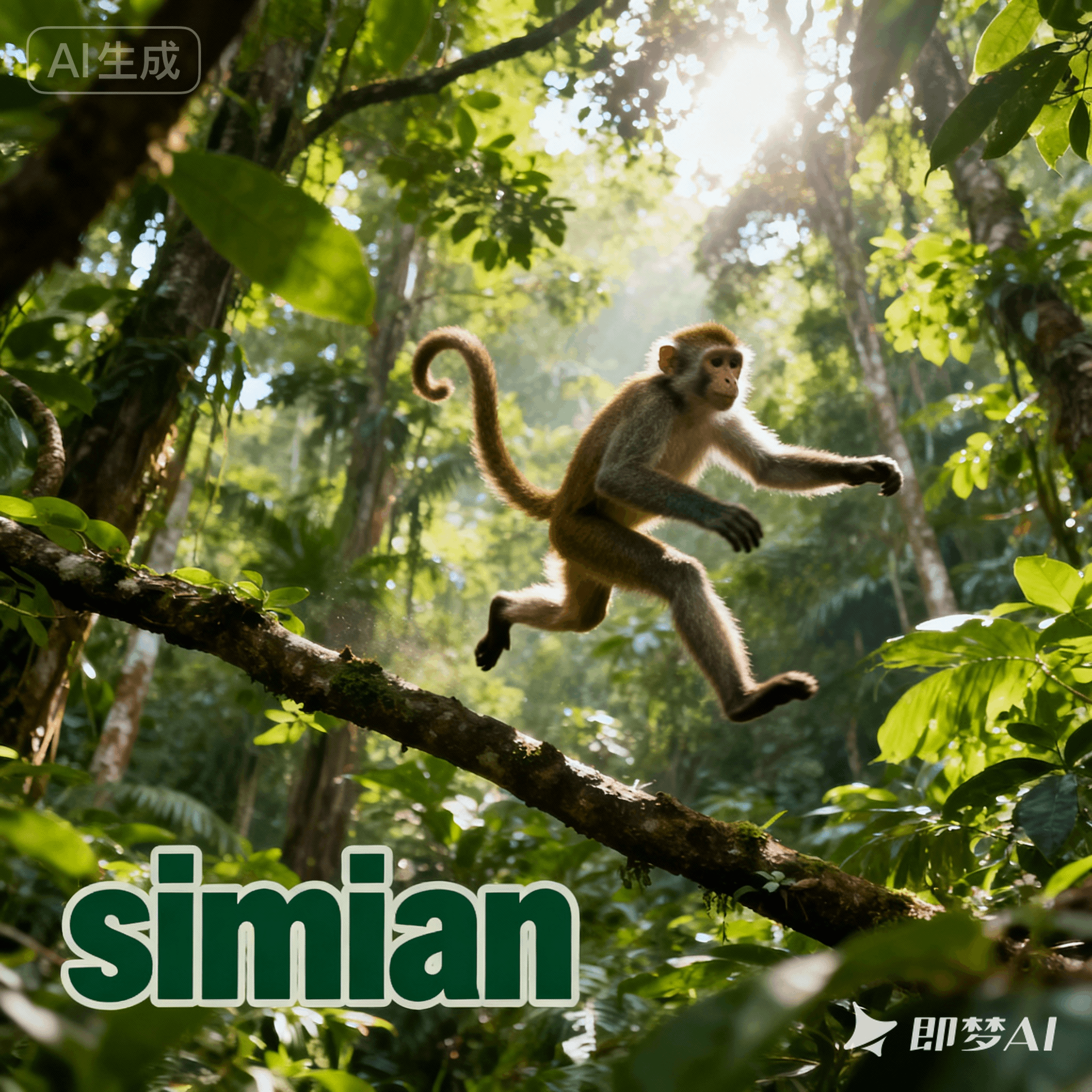 simian是什么意思_simian怎么读_音标ˈsɪmɪən