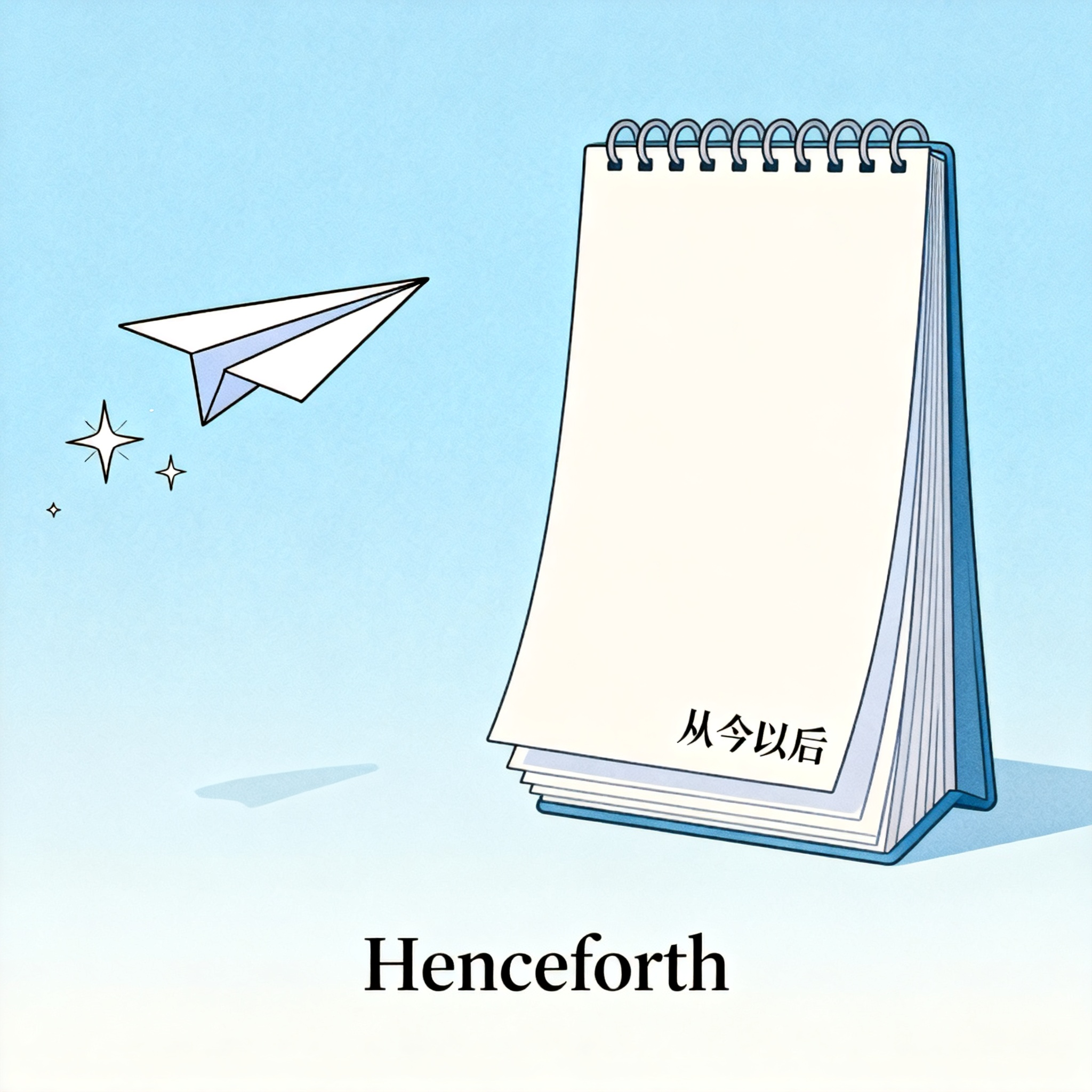 henceforth是什么意思 henceforth怎么读 音标ˌhensˈfɔ-θ