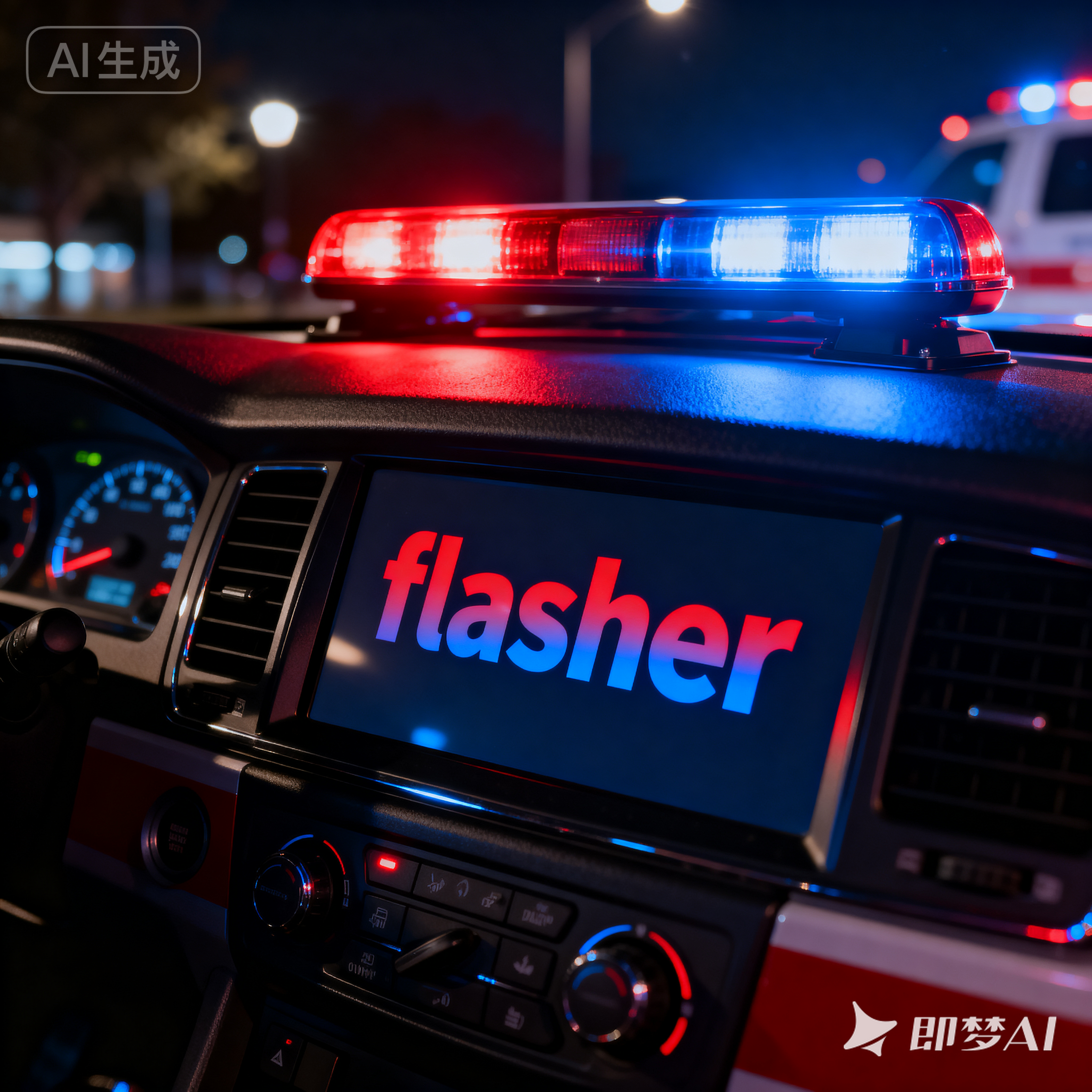 flasher是什么意思_flasher怎么读_音标'flæʃə(r)