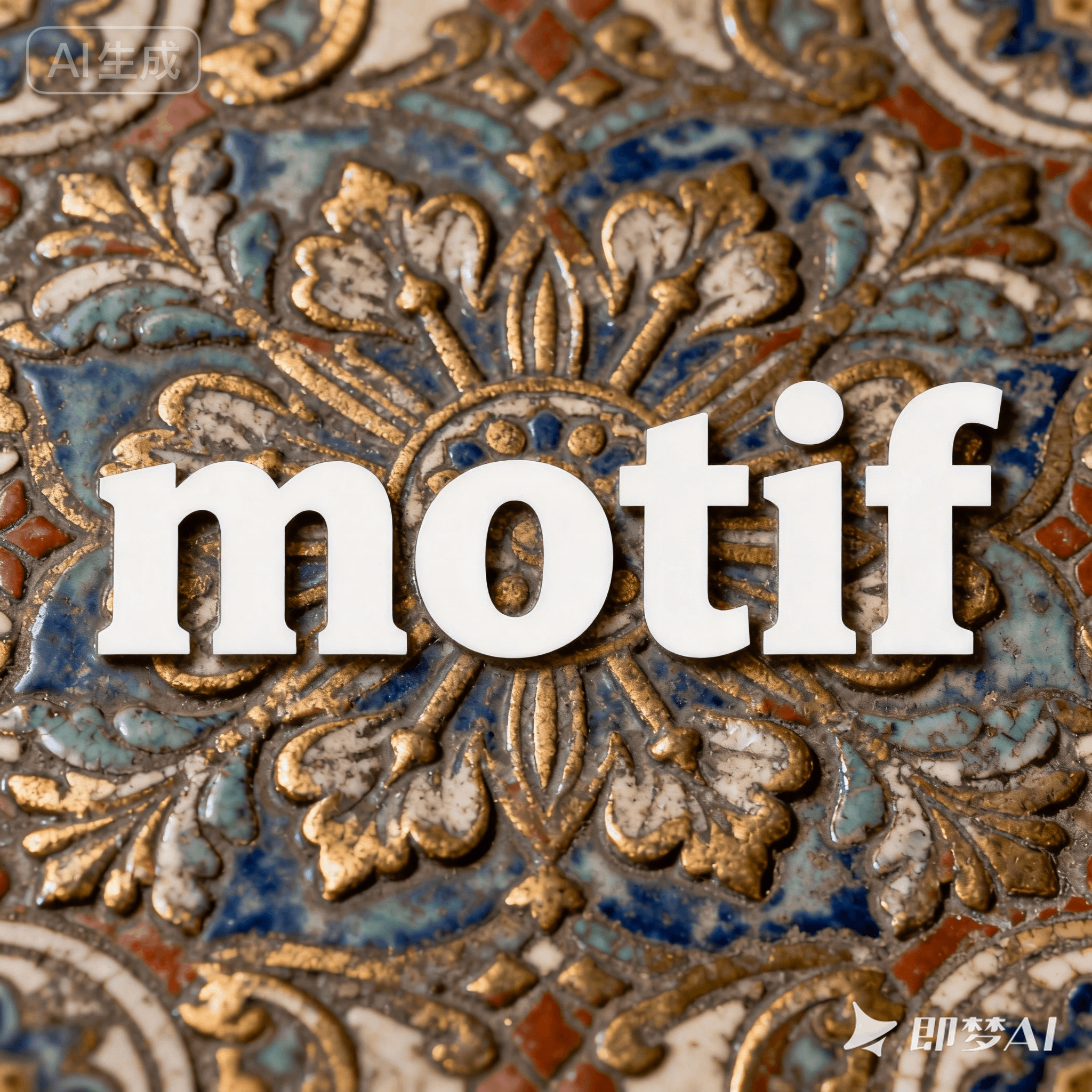 motif是什么意思_motif怎么读_音标məʊˈti-f