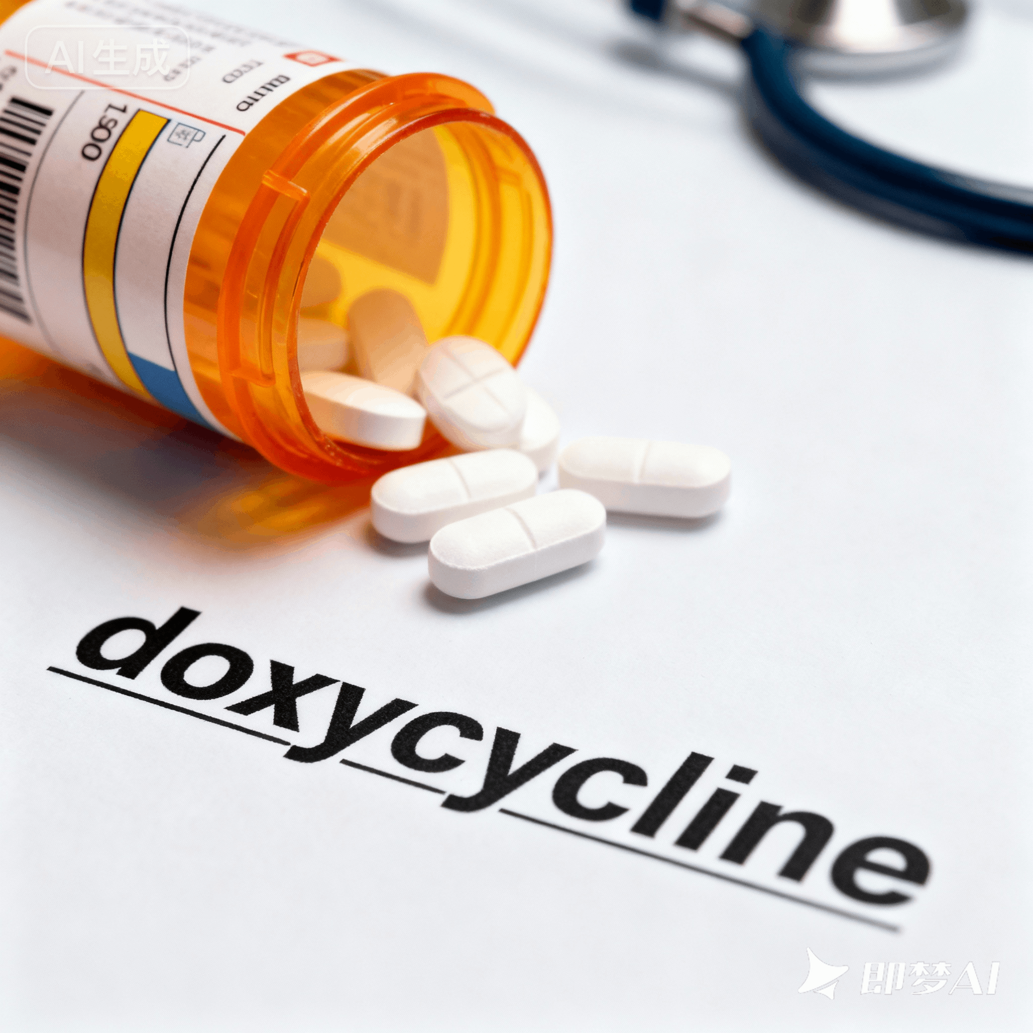 doxycycline是什么意思_doxycycline怎么读_音标dɒksɪ'saɪklɪn