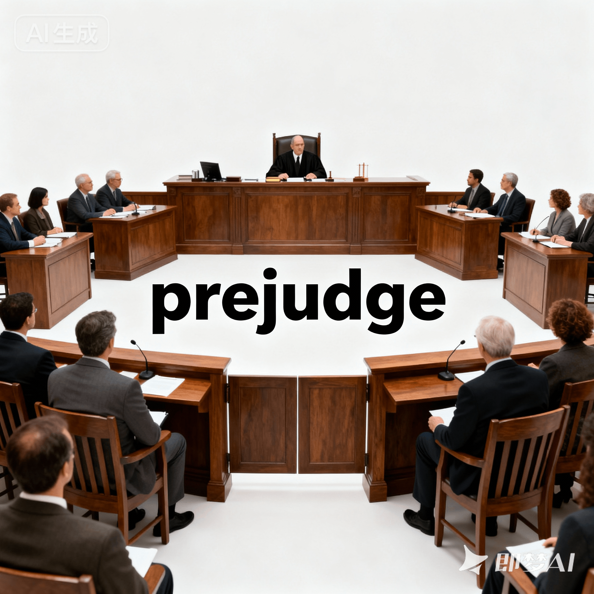 prejudge是什么意思_prejudge怎么读_音标ˌpri-ˈdʒʌdʒ