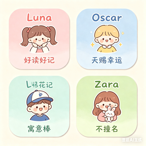 三年级好听的英文名字